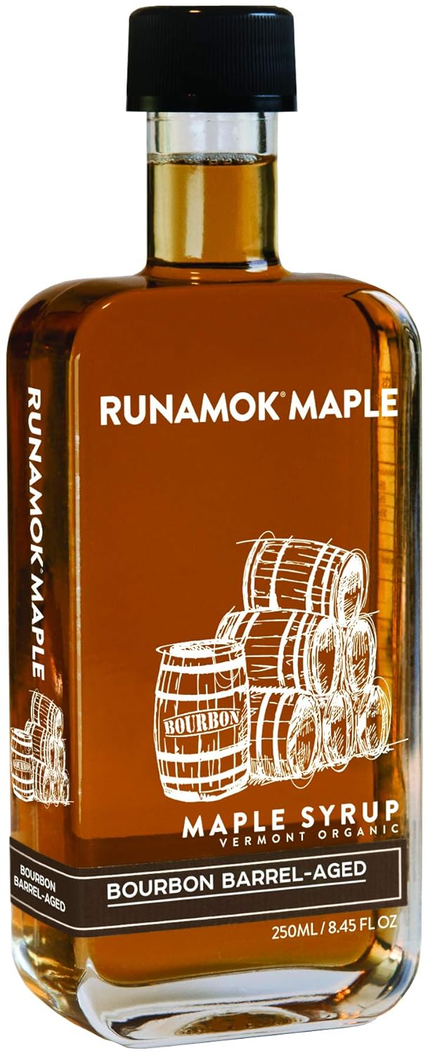 Runamok Maple & WhistlePig Organic Rye Whiskey Barrel-aged Maple Syrup 375 ml | 12.7 FL oz