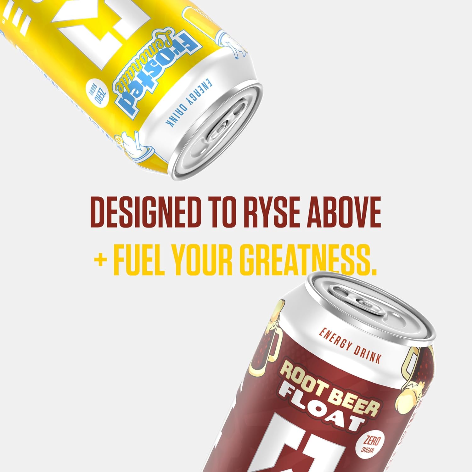 RYSE Fuel Energy Drink - Variety Pack - Sugar Free, Gluten Free & Vegan - 200mg Natural Caffeine, Taurine & Choline for Focus & Energy - No Artificial Colors - 16 fl oz Cans (12-Pack)