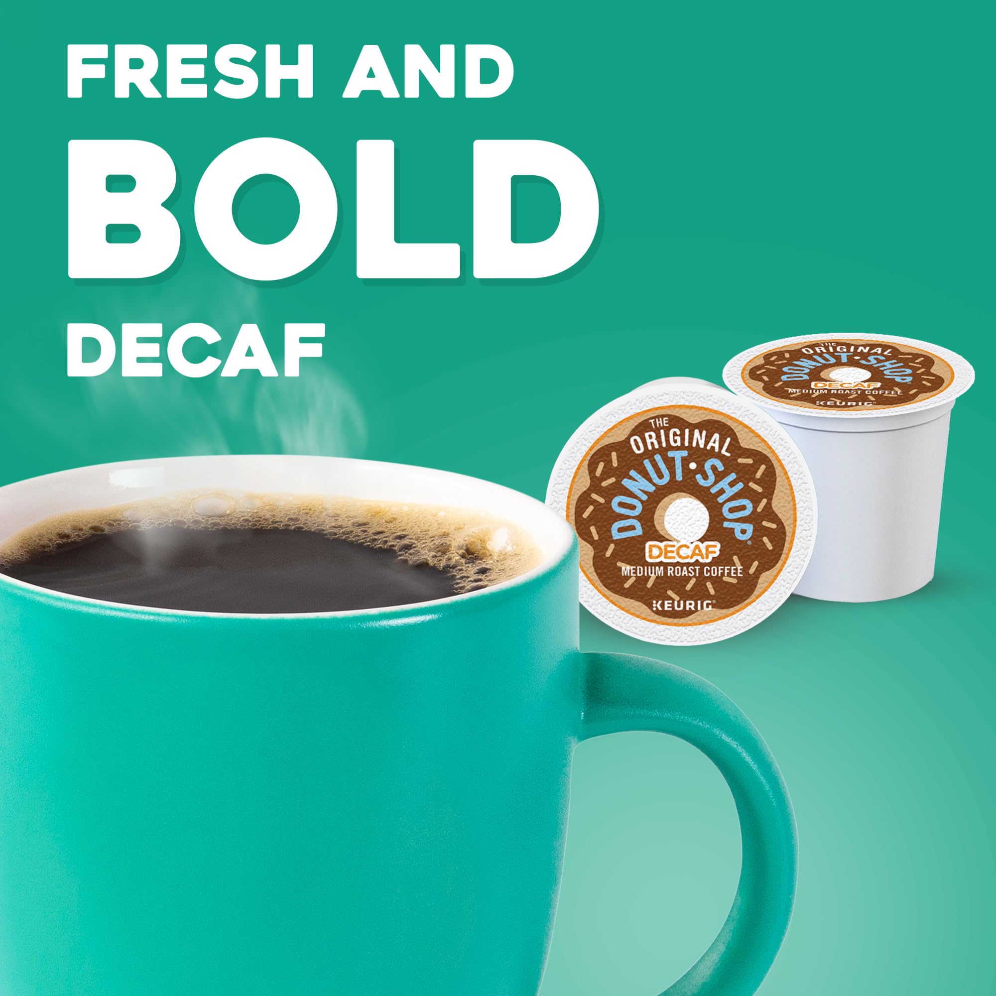 The Original Donut Shop Regular Keurig Single-Serve K-Cup Pods, Medium Roast Coffee, 72 Count