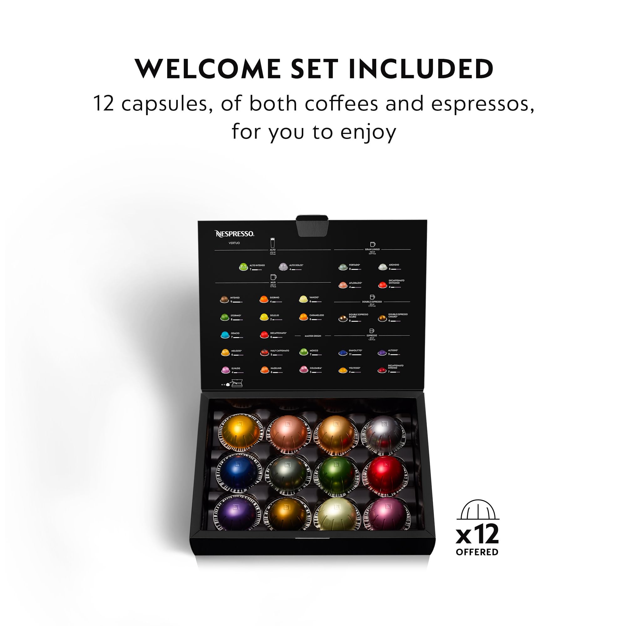 Nespresso Vertuo Coffee and Espresso Maker by De'Longhi, Titan