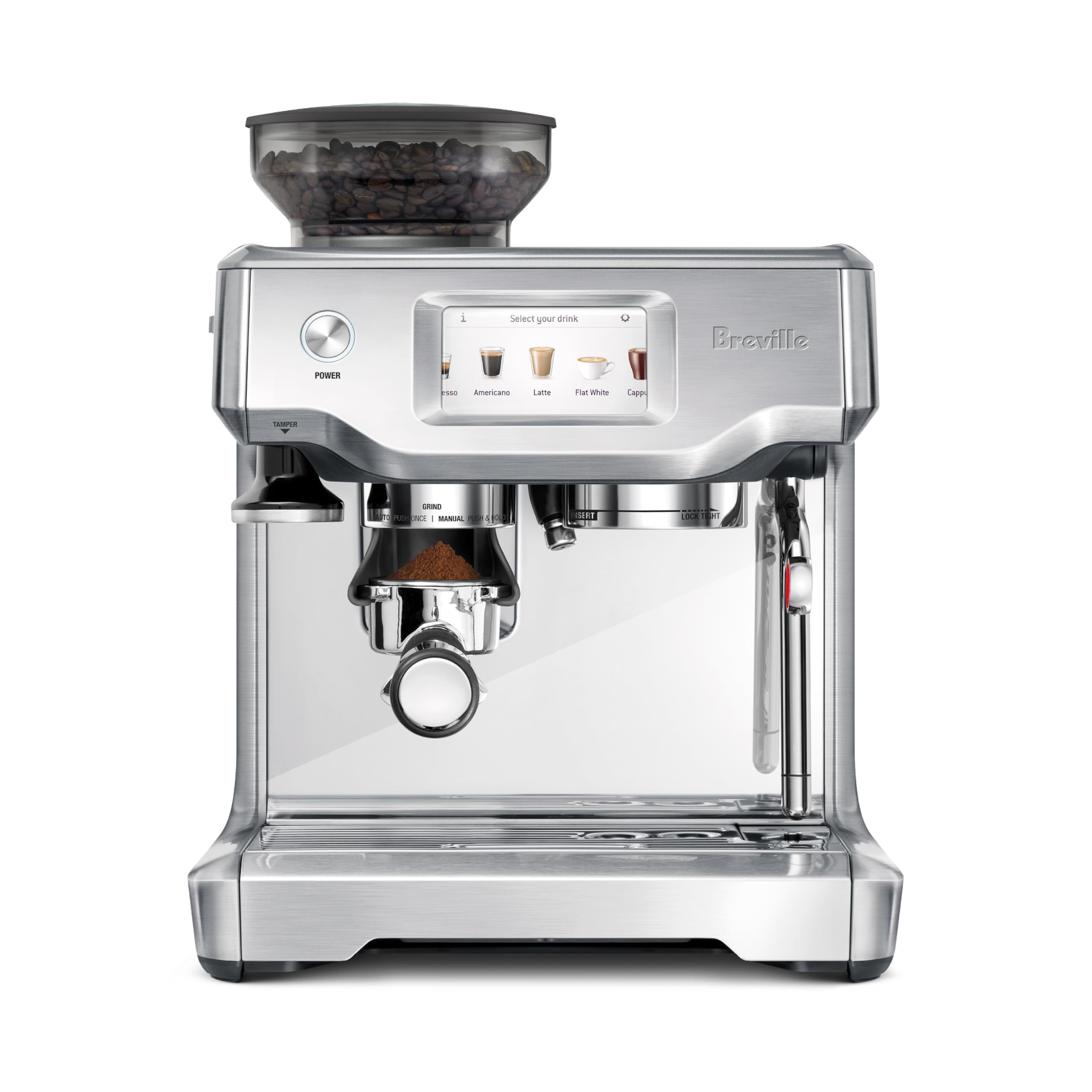 Breville Barista Touch Espresso Machine BES880BTR, Black Truffle