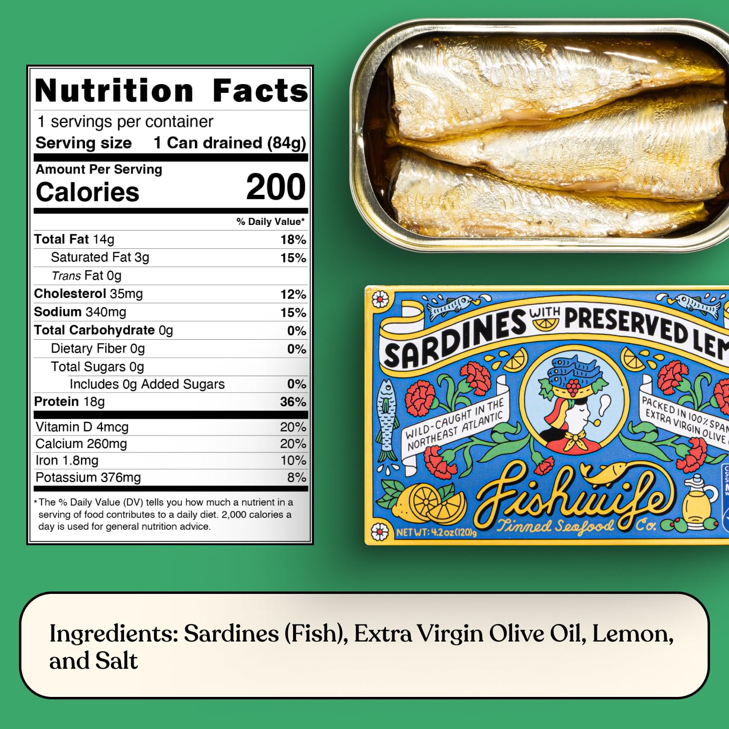 Fishwife Smoky Trio 3-Pack (Smoked Rainbow Trout, Smoked Salmon, Smoked Mackerel) | Gluten Free, High Protein, Omega-3s | Hand-Packed