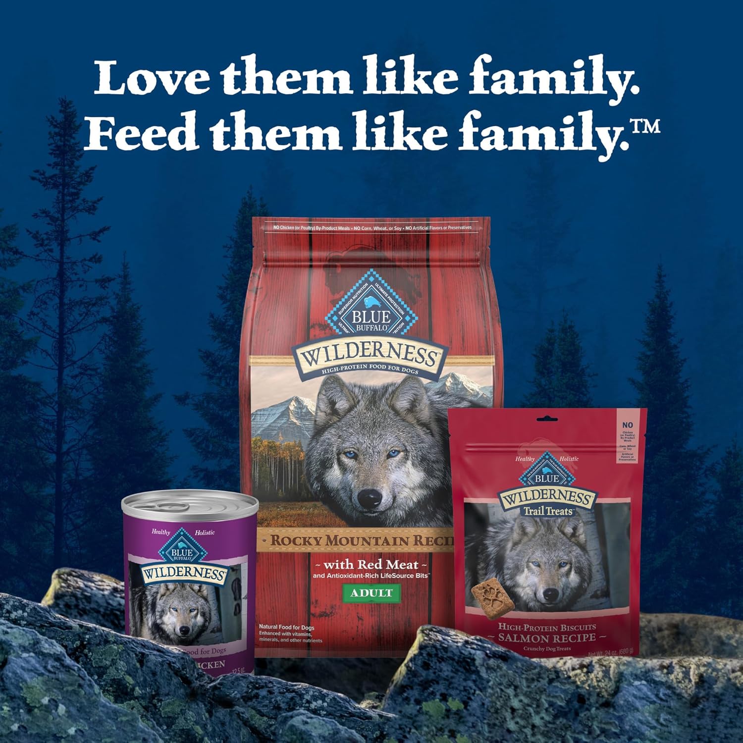 Blue Buffalo Wilderness Adult Wet Dog Food, High-Protein & Grain-Free, Made with Natural Ingredients, Beef & Chicken Grill, 12.5-oz. Cans, 12 Count