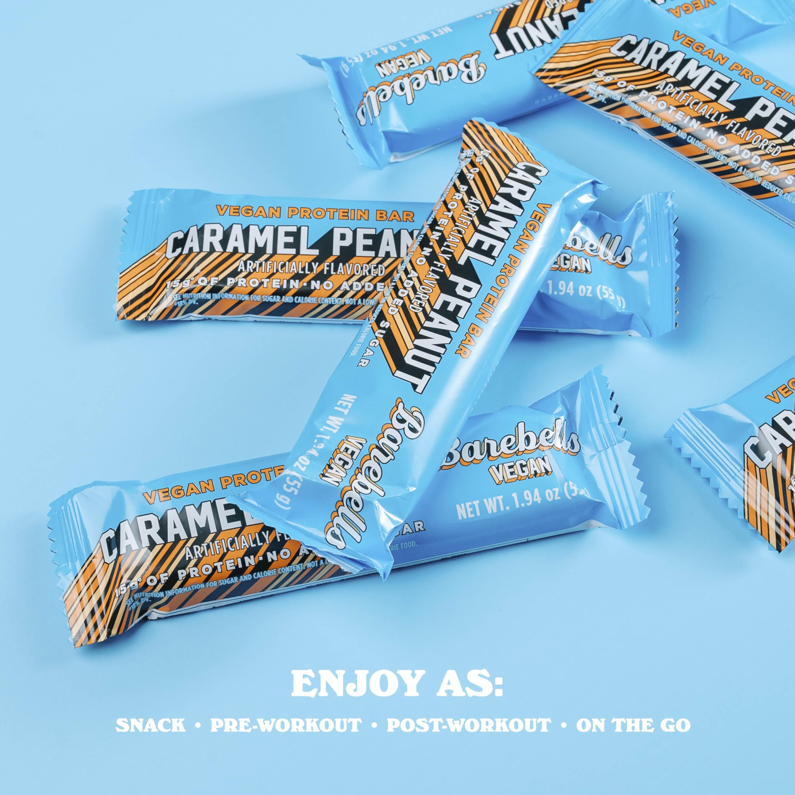 Barebells Protein Bars Salty Peanut - 12 Count, 20g High Protein Treats - Chocolate Nutrition Bar with 1g Total Sugars - On-The-Go Breakfast or Post-Workout Snack