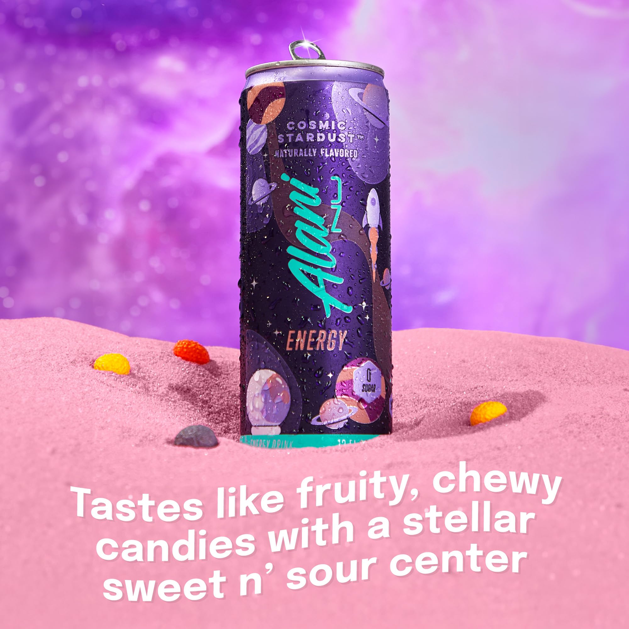 Alani Nu CHERRY TWIST Sugar Free, Low Calorie Energy Drinks, 200mg Caffeine, Biotin B Vitamins, Zero Sugar, 15 Calories, 12 Fl Oz Cans, 12 Pack0