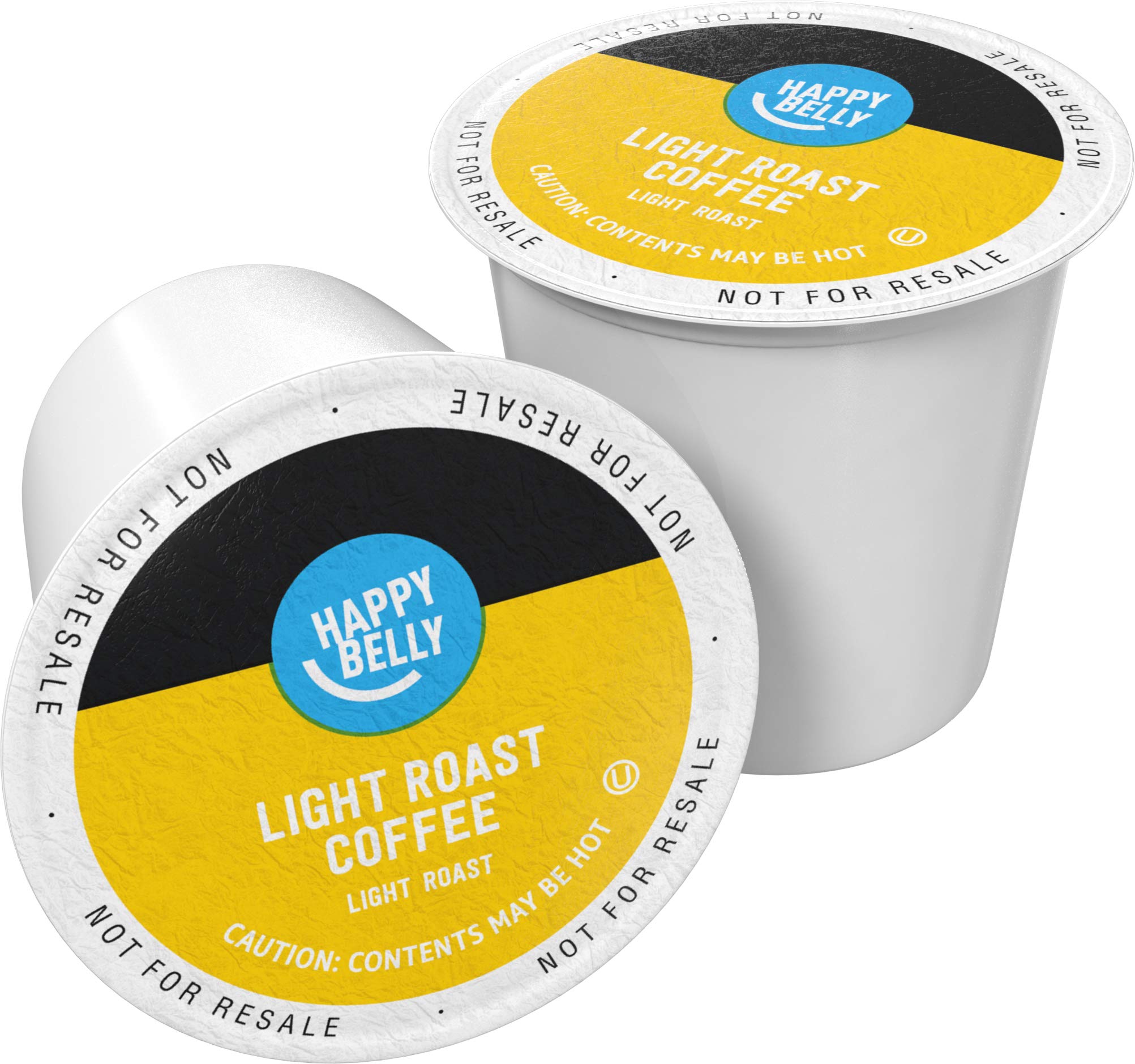 Amazon Brand - Happy Belly Dark Roast Coffee Pods, Compatible with Keurig 2.0 K-Cup Brewers, 100 Count