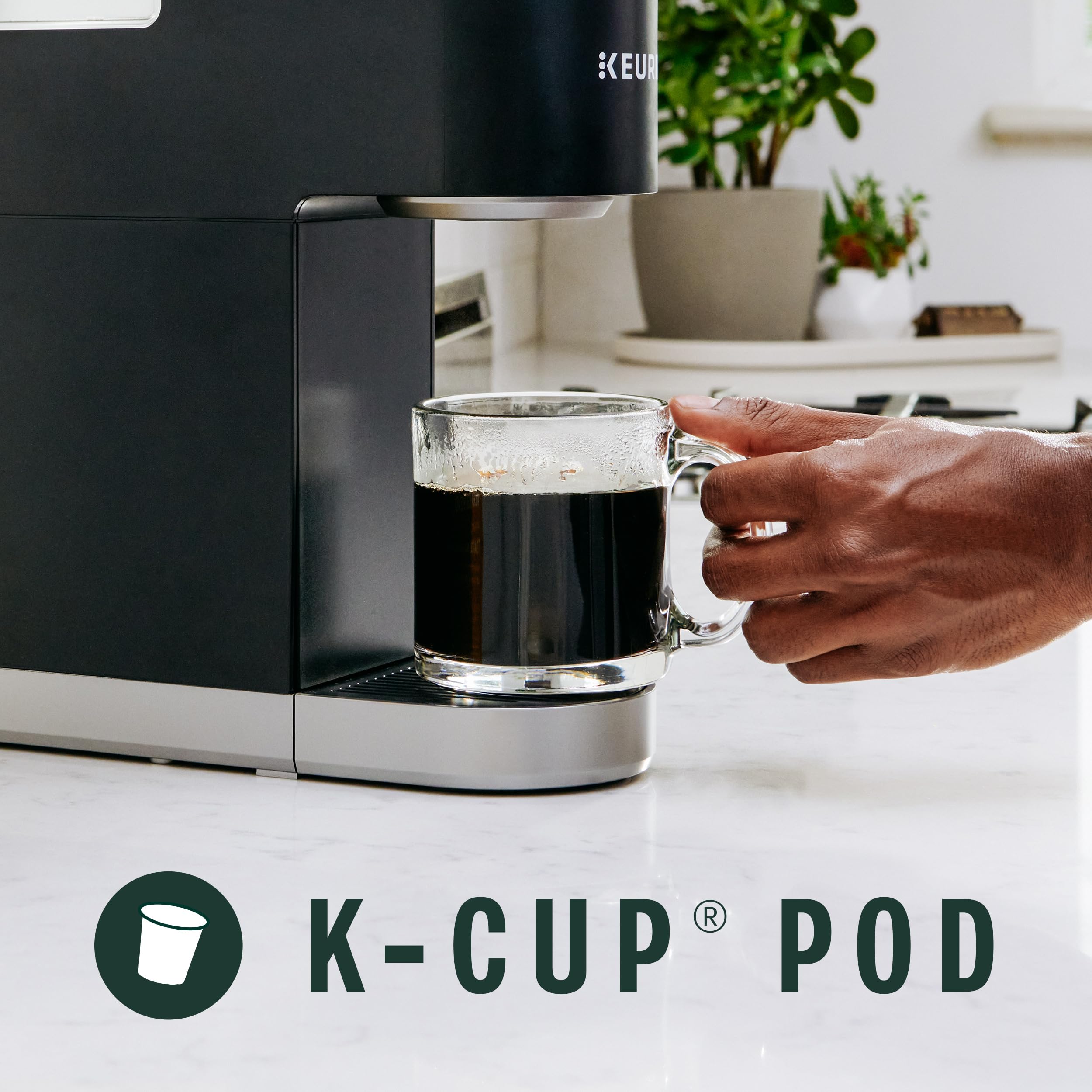Starbucks K-Cup Coffee Pods, Medium Roast Hot or Iced Coffee, Pike Place Roast, 96 Keurig Pods