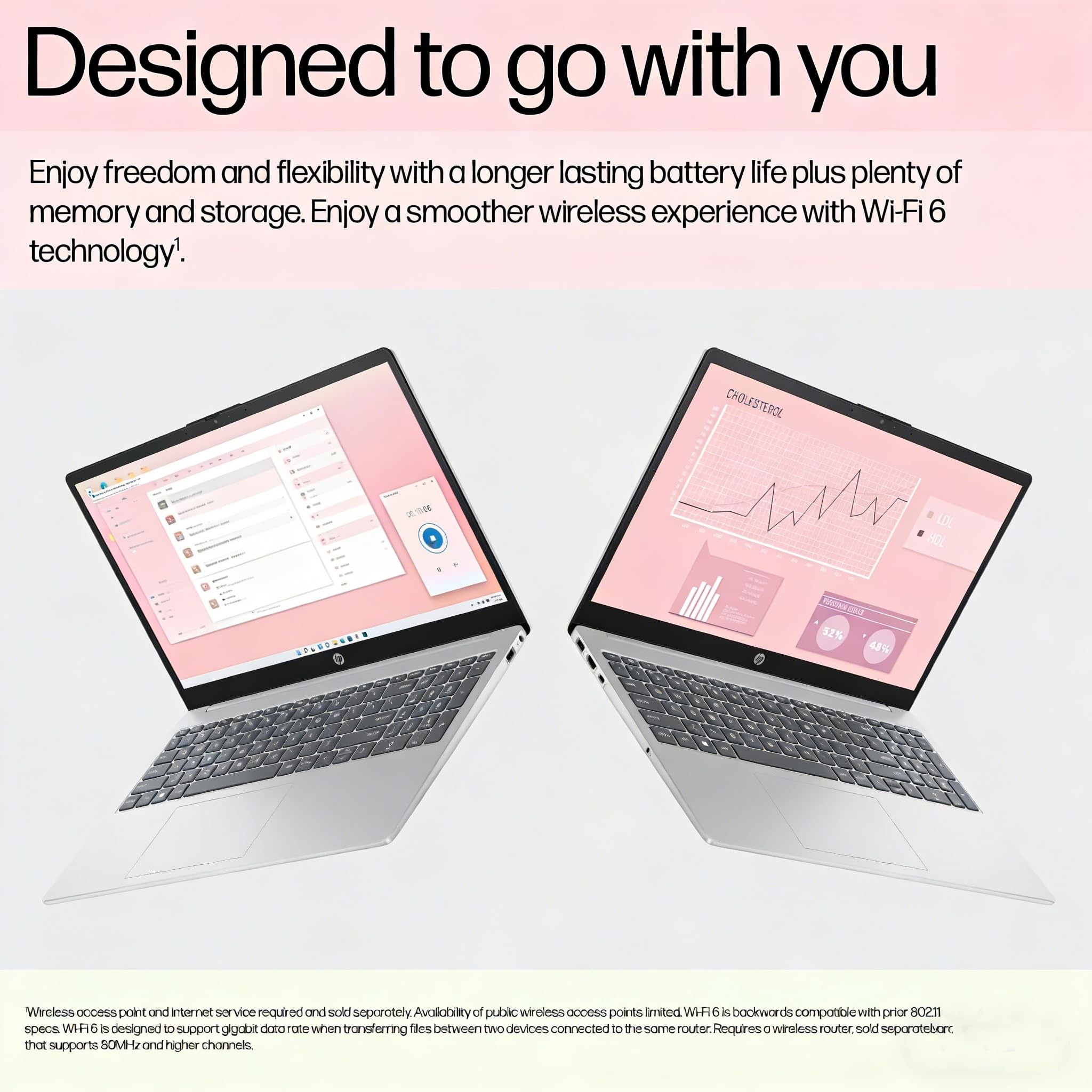HP 15.6" FHD Laptop 2026 Edition with Copilot AI, 16GB RAM, 256GB SSD, Intel Processor, Long Battery Life, Lightweight 3.64 lbs, Microsoft 365, Windows 11 for Students & Office