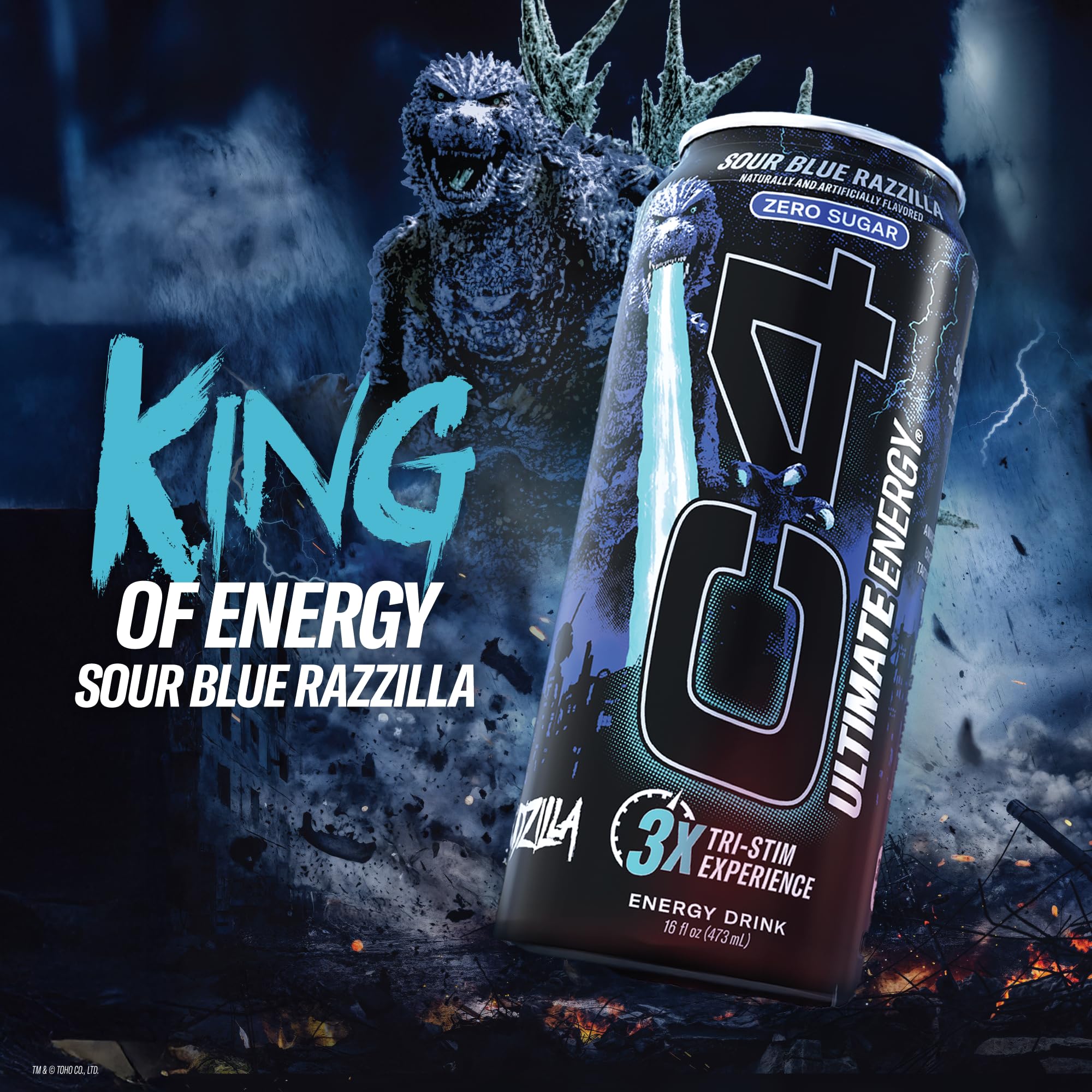 Cellucor C4 Ultimate | Pre Workout Sugar Free Energy Drink | Tri-Stim Experience with 300mg Caffeine + TeaCrine + Dynamine | Fruit Punch | 16oz (Pack of 12)