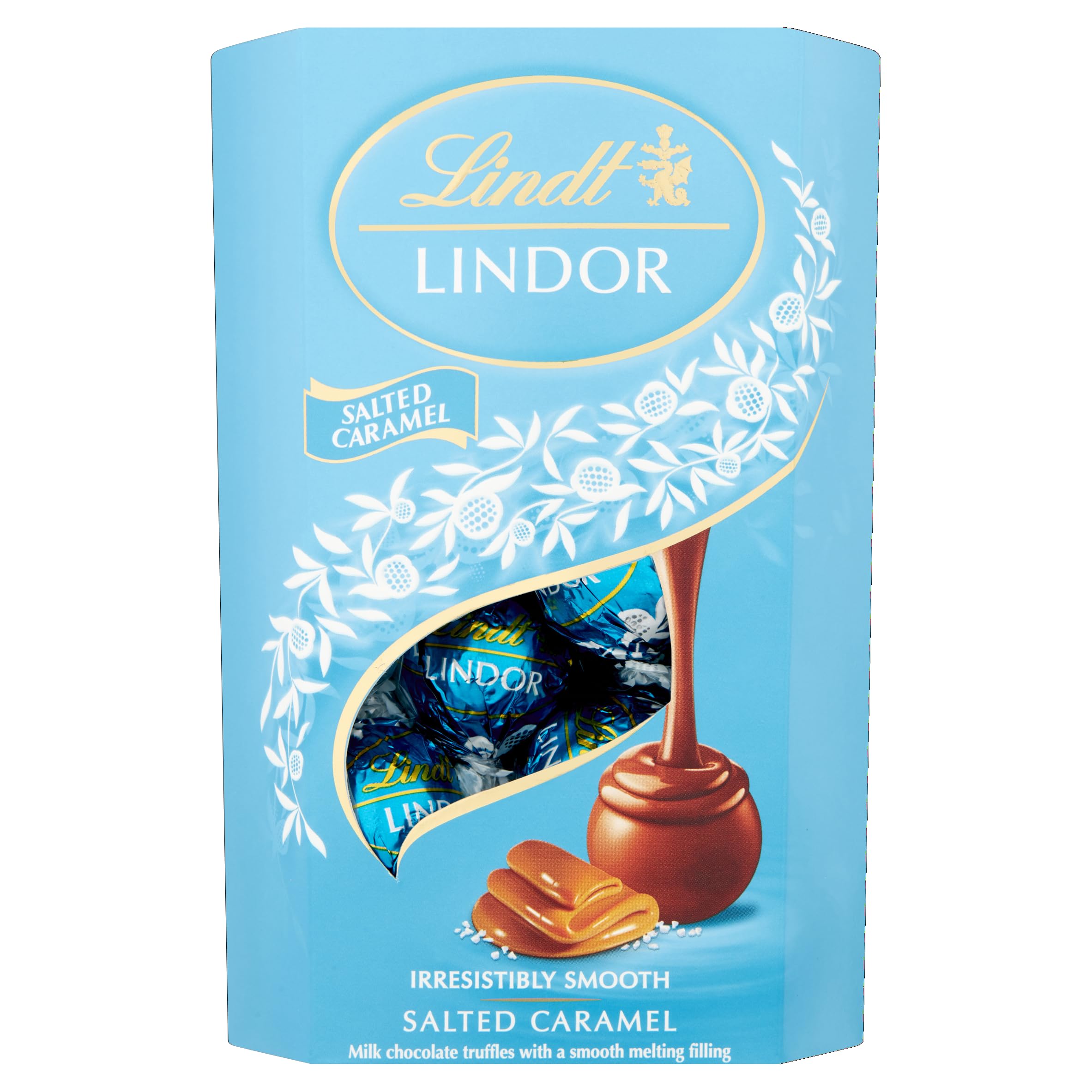 Lindt LINDOR Dark Chocolate Candy Truffles, Dark Chocolate with Smooth, Melting Truffle Center, 25.4 oz., 60 Count