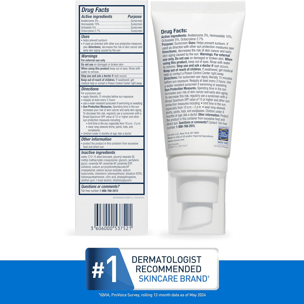 Cerave Pm Facial Moisturizing Lotion, 3 Oz., Multiplied With Derma Roller, 3 Fl Oz (Pack Of 1)