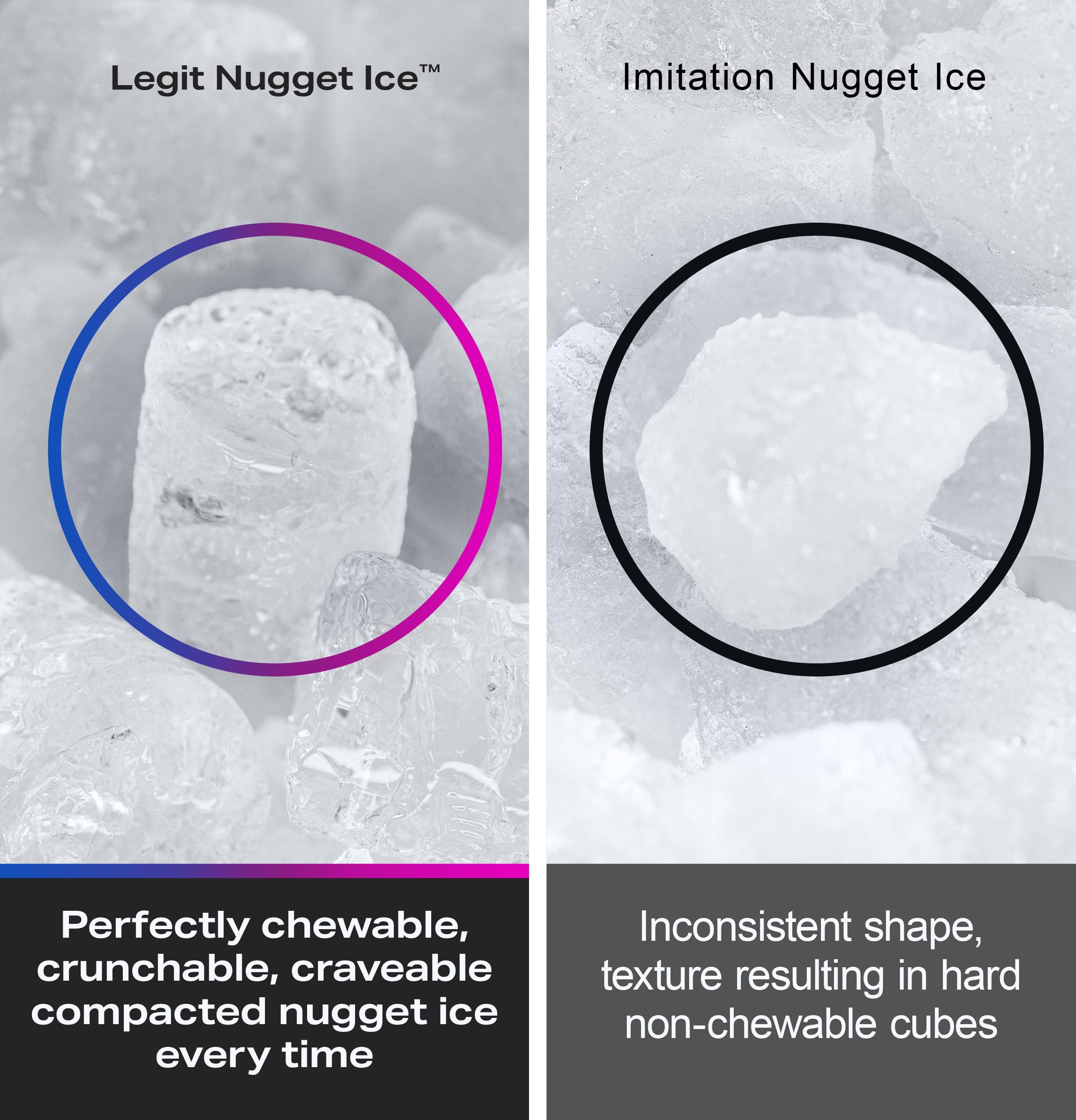 GE Profile Opal 2.0 Ultra Nugget Ice Maker with .75 Gallon Side Tank and Scale Inhibiting Filter, Scoop Included, 38 lbs in 24 Hours, Pellet Ice Machine with WiFi & Smart Connected, Stainless Steel