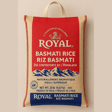 Organic Royal Organic Royal Traditional Basmati Rice (Net Wt 20 Lb),