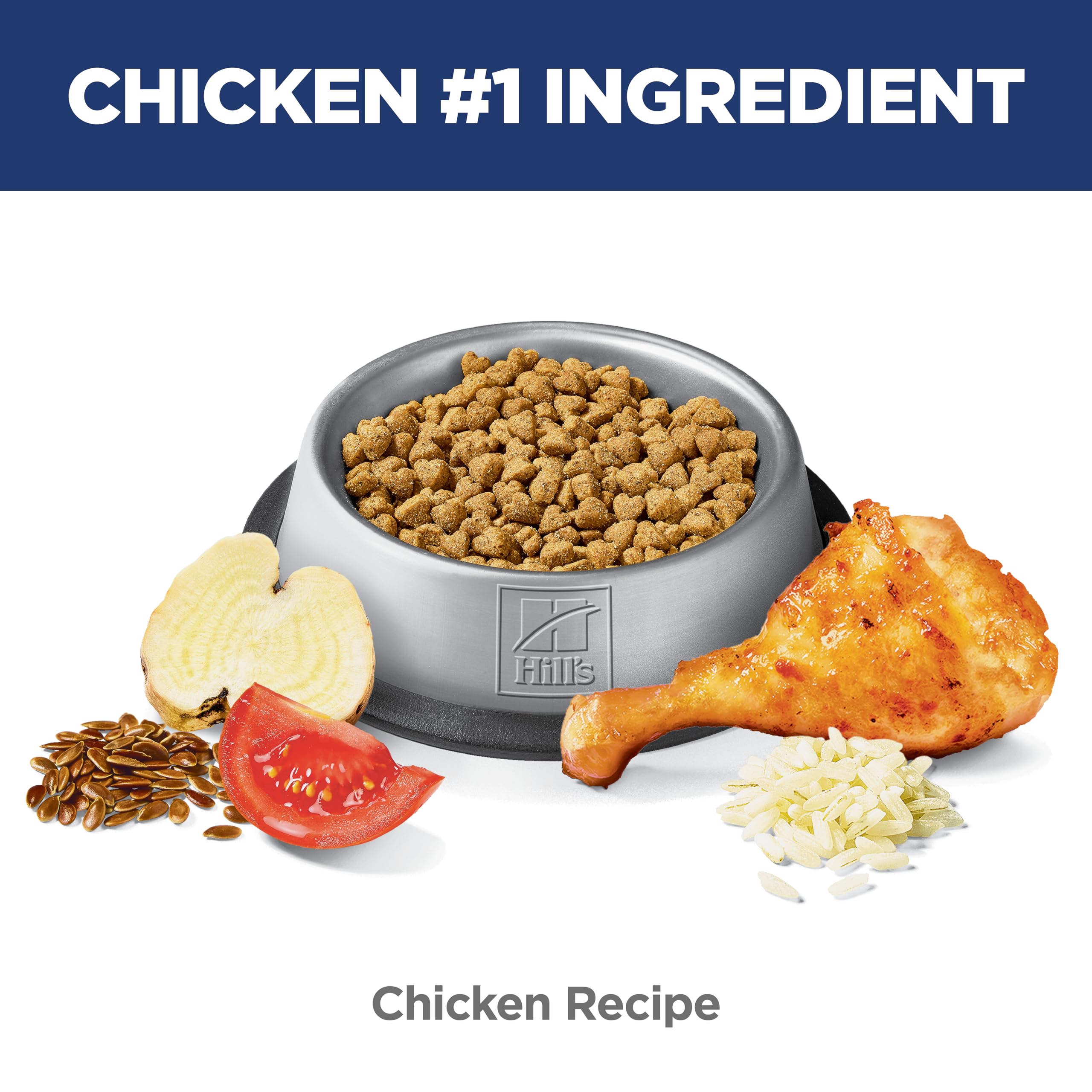 Hill's Science Diet Perfect Weight, Adult 1-6, Weight Management Support, Dry Cat Food, Chicken Recipe, 7 lb Bag