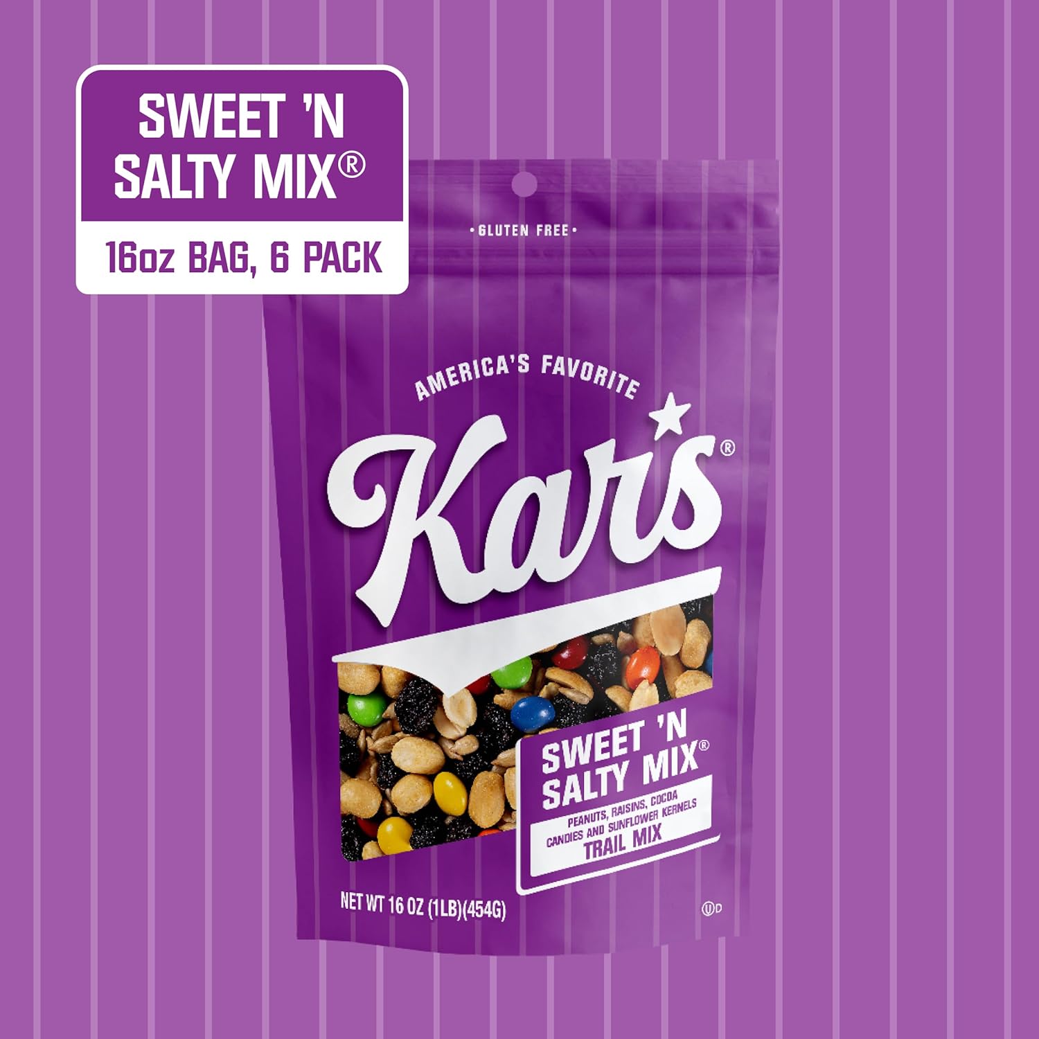 Kar’s Nuts Sweet ‘N Salty Trail Mix, 2 oz Pouch (Pack of 72), Gluten-Free Trail Mix Snack