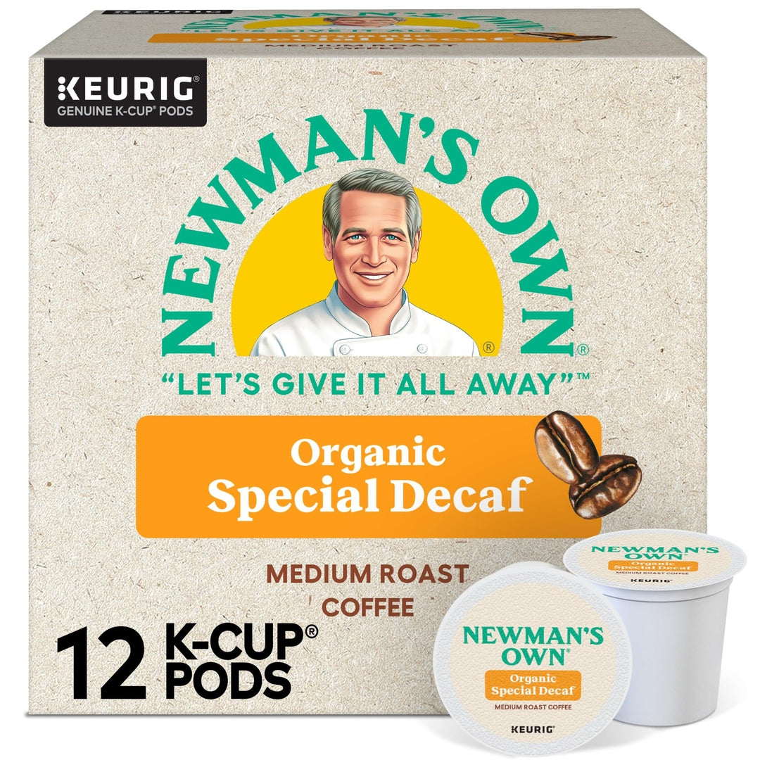 Newman's Own Organics Special Blend Keurig Single-Serve K-Cup Pods, Medium Roast Coffee, 96 Count