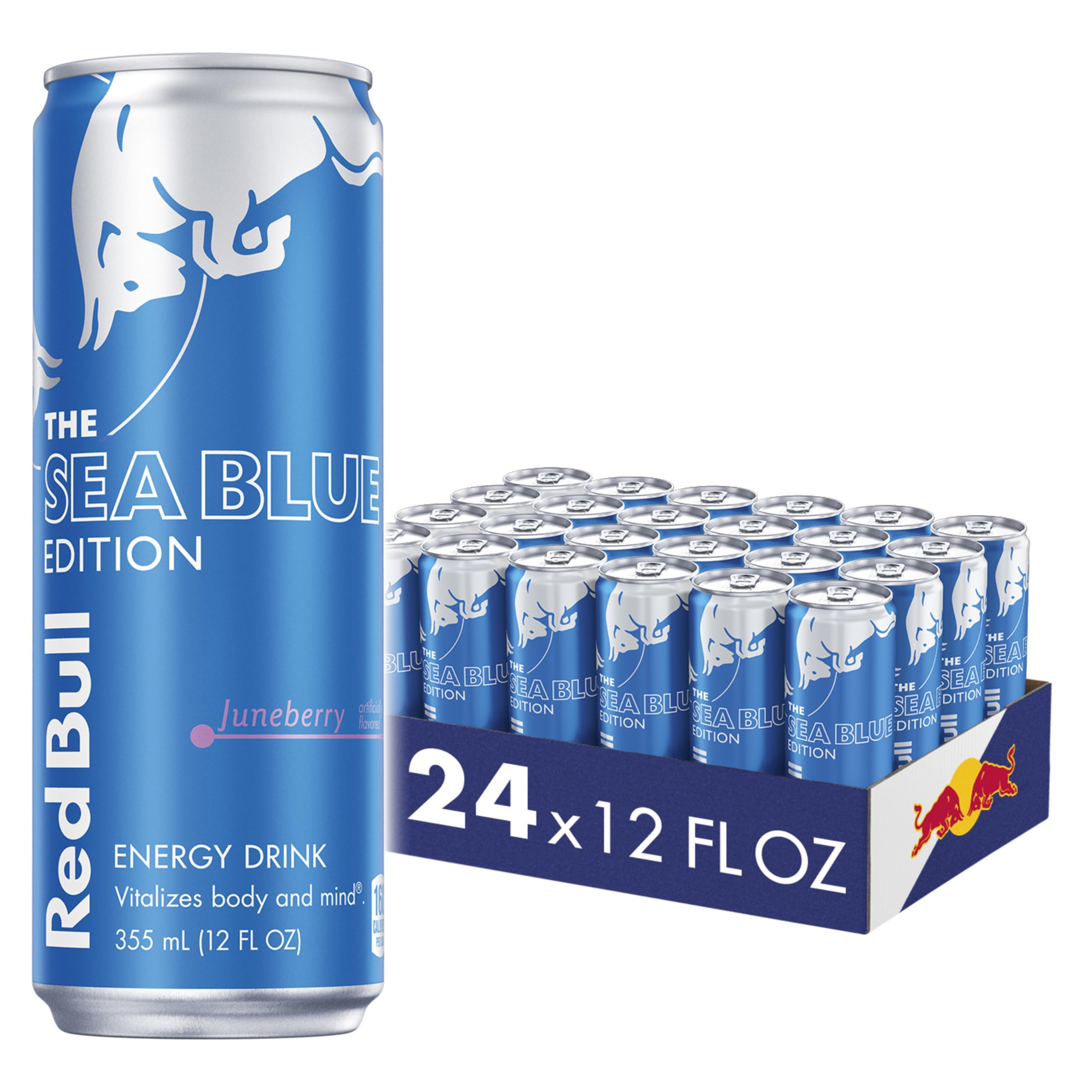 Red Bull Summer Edition Juneberry Energy Drink, 8.4 Fl Oz, 24 Cans