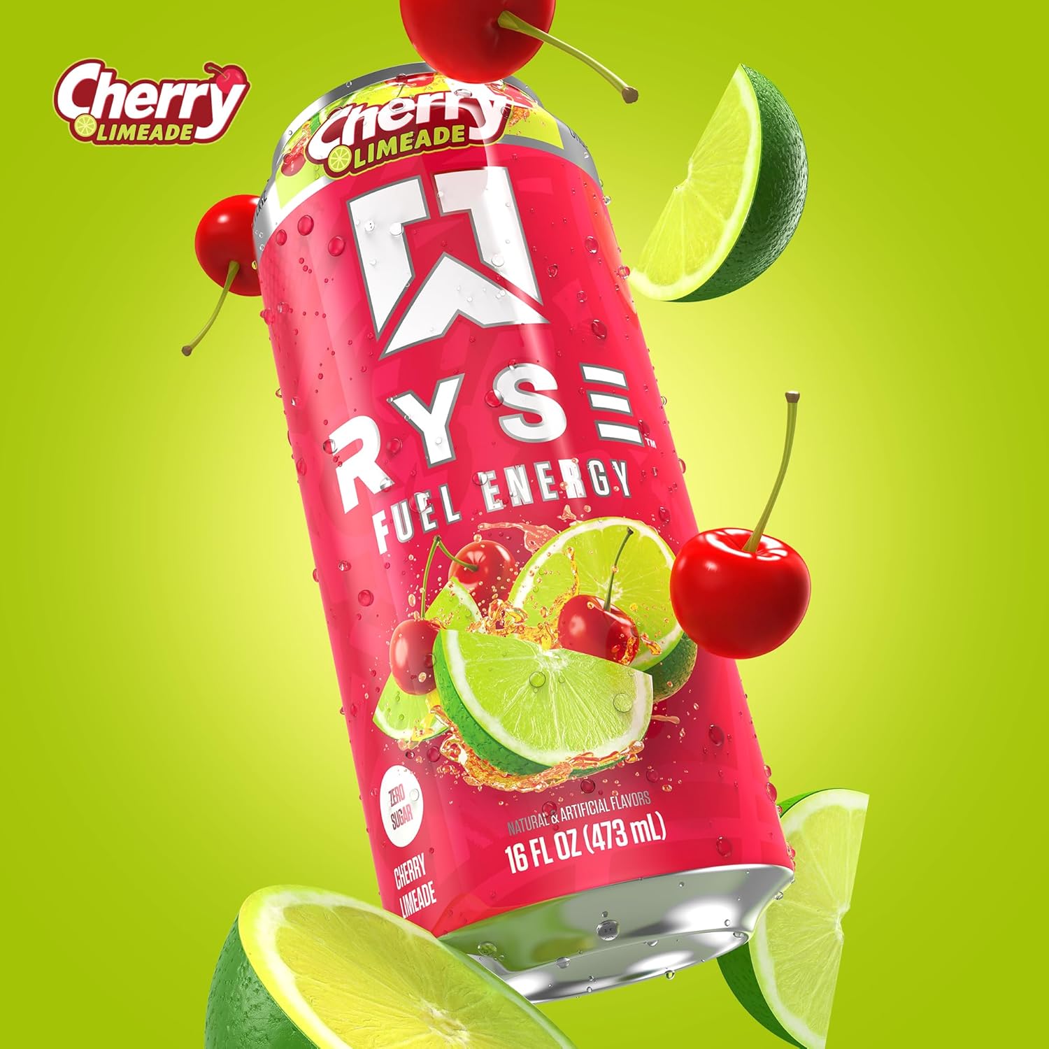 RYSE Fuel Energy Drink - Variety Pack - Sugar Free, Gluten Free & Vegan - 200mg Natural Caffeine, Taurine & Choline for Focus & Energy - No Artificial Colors - 16 fl oz Cans (12-Pack)