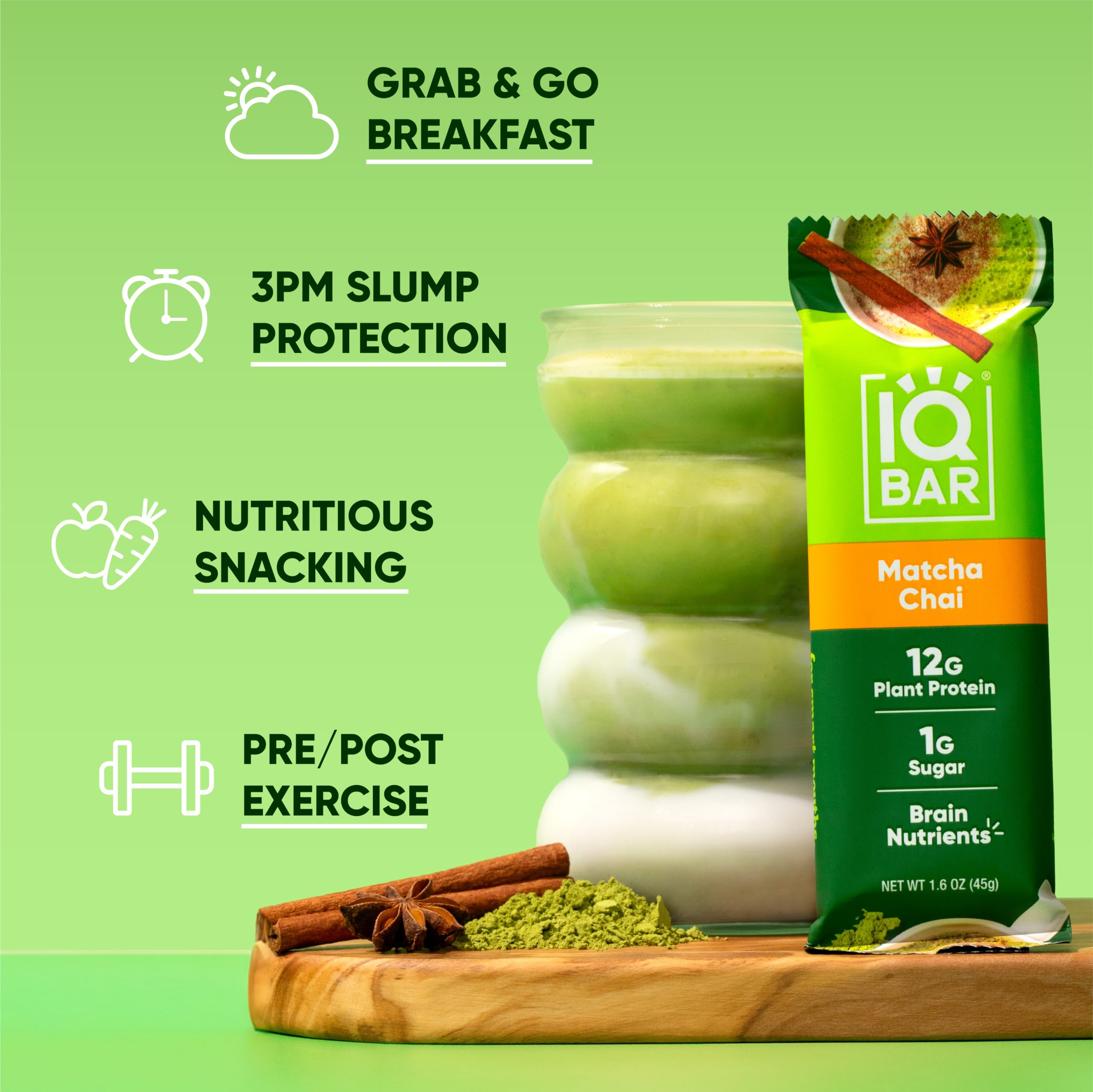 IQBAR Brain and Body Plant Protein Bars - Chocolate Lovers Variety - 36-Count - Keto, Vegan, Low Carb, High Fiber, Gluten Free, Dairy Free, Low Sugar Snack with Nutrients for Focus, Energy, Meal Replacement