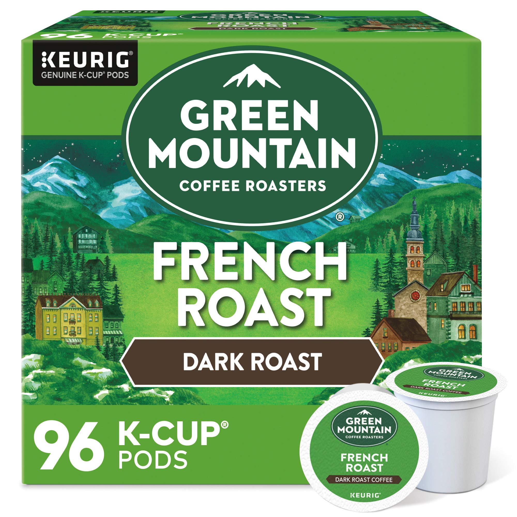 Green Mountain Coffee Roasters Dark Magic Keurig Single-Serve K-Cup Pods, Dark Roast Coffee, 72 Count