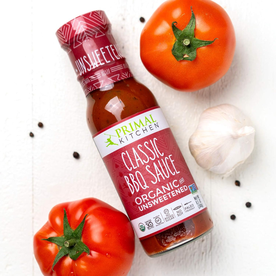 Primal Kitchen Organic Original BBQ, Golden BBQ & Steak Sauce 3-Pack, Made with Real Ingredients, No Cane Sugar or Corn Syrup
