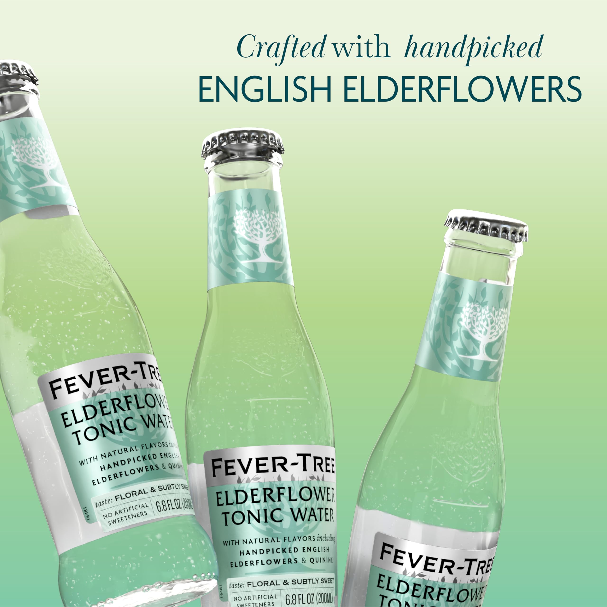 Fever Tree Tonic Water - Premium Quality Mixer - Refreshing Beverage for Cocktails & Mocktails. Naturally Sourced Ingredients, No Artificial Sweeteners or Colors - 150 ML Cans - Pack of 24