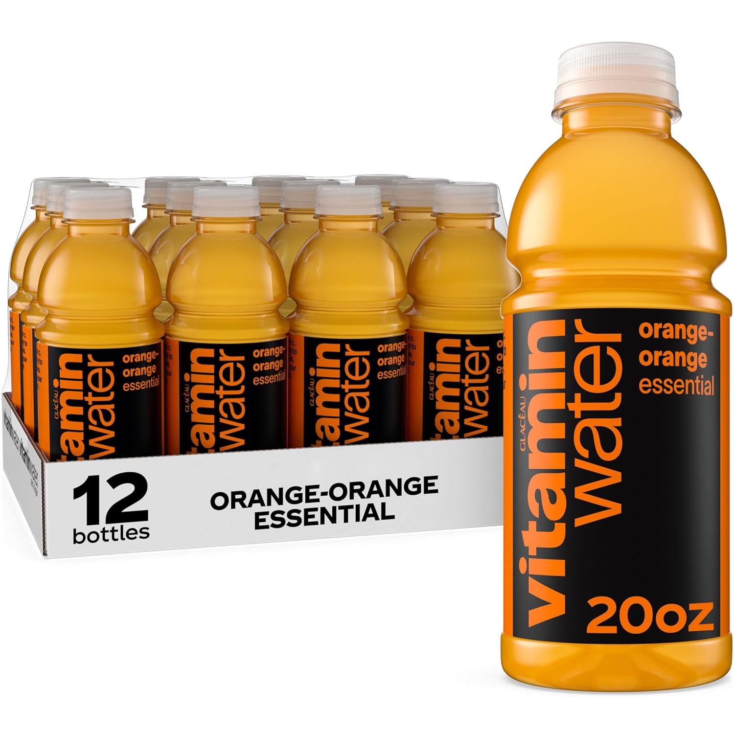 vitaminwater XXX Açai Blueberry Pomegranate Nutrient Enhanced Flavored Water Beverage, 20 fl oz Bottles, 12 Pack