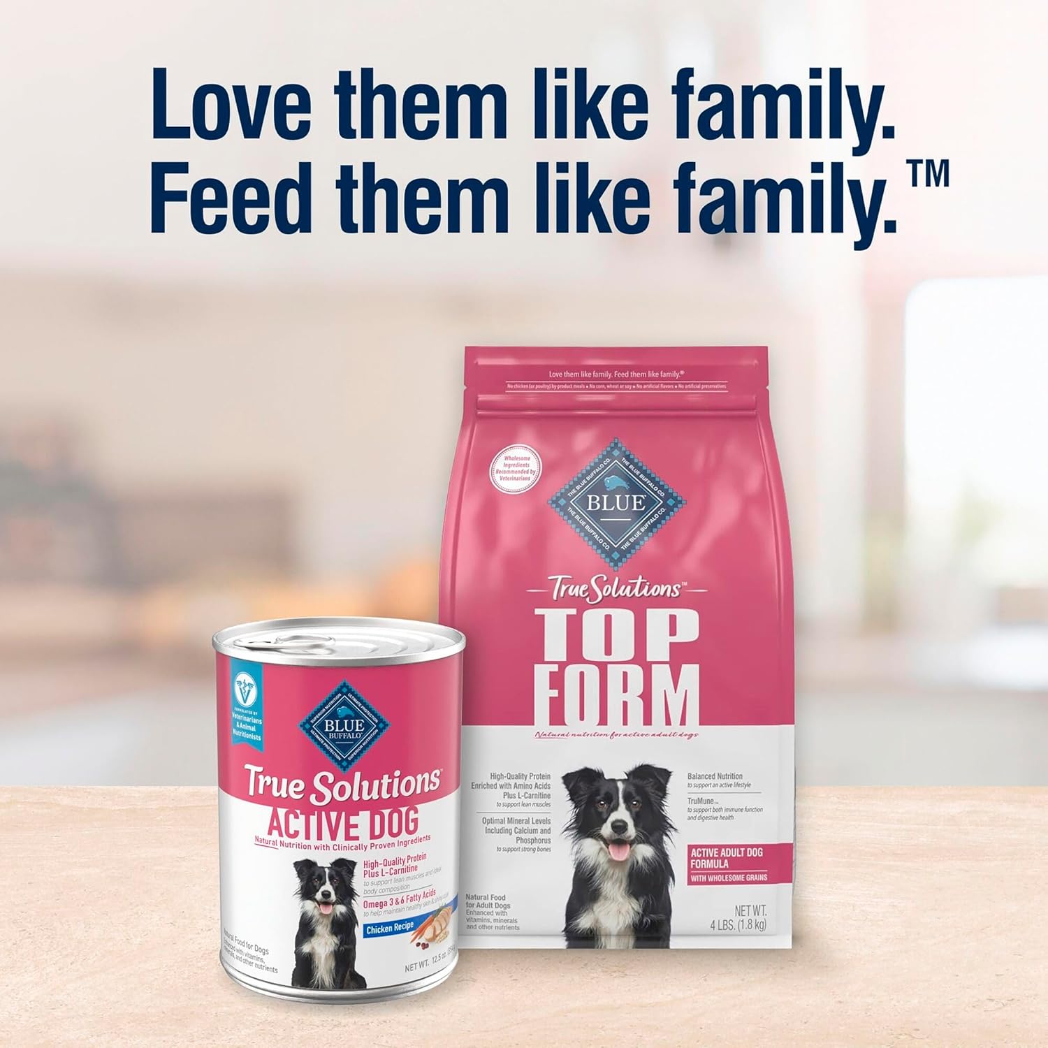 Blue Buffalo True Solutions Active Dog Wet Dog Food for Active Adult Dogs, Made with Natural Ingredients, Chicken, 12.5-oz. Cans (12 Count)