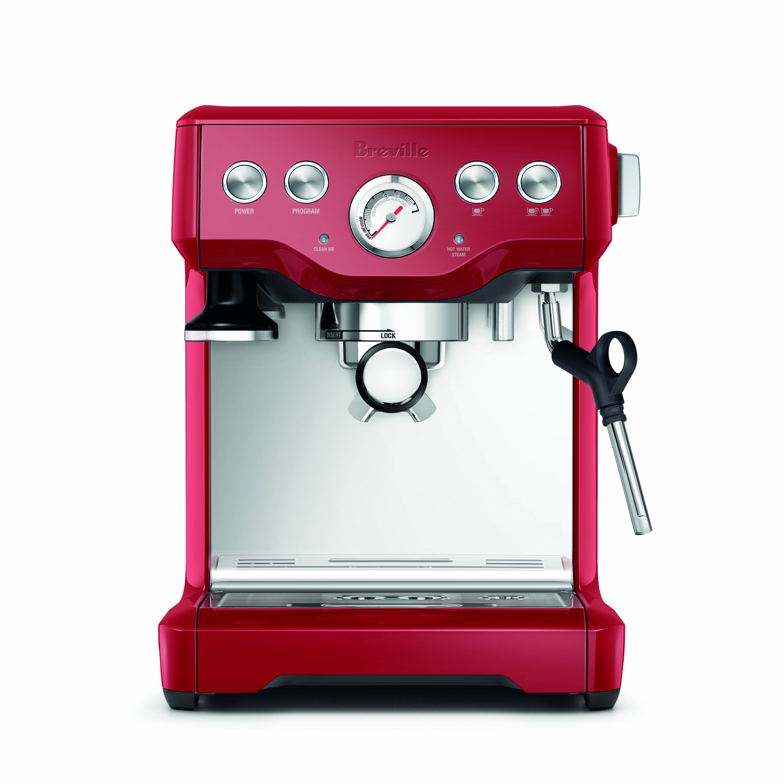 Breville Infuser Espresso Machine BES840XL, 10.25 x 12.5 x 13.25 Inches, Black Sesame