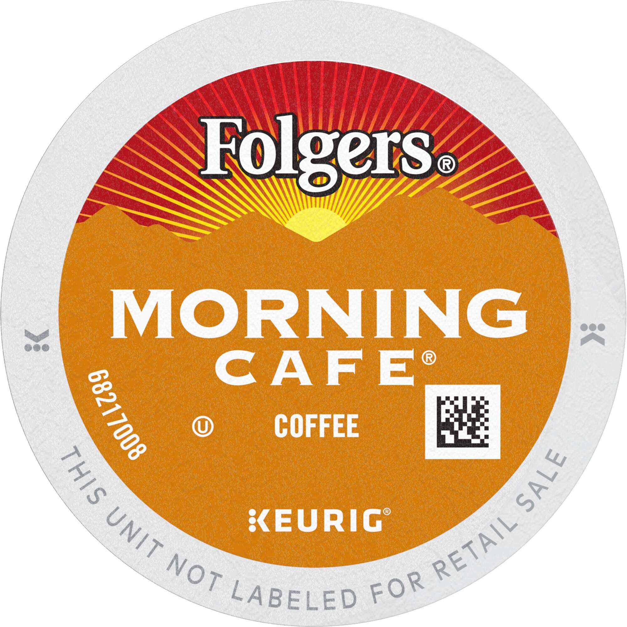 Folgers Classic Roast Medium Roast Coffee, 72 Keurig K-Cup Pods
