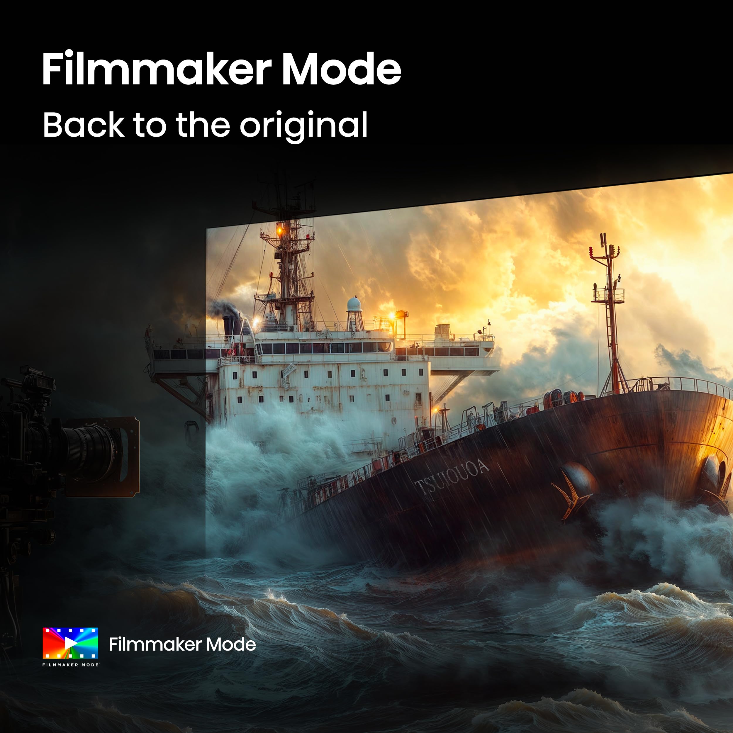 Hisense 55" E6 Cinema Series Hi-QLED 4K UHD Smart Fire TV (55E6QF) - AI Light Sensor, Dolby Vision · Atmos, Voice Remote with Alexa, Motion Rate 120, HDR 10+ Adaptive, Game Mode Plus