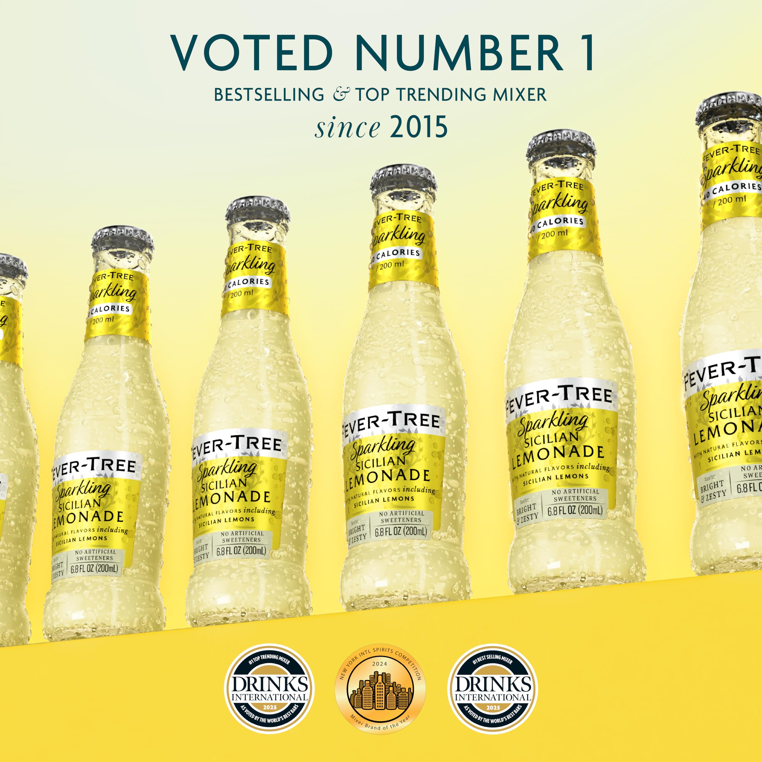 Fever Tree Club Soda Club Soda - Premium Quality Delicate with perfect carbonation - Refreshing Beverage for Cocktails & Mocktails. Naturally Sourced Ingredients, No Artificial Sweeteners or Colors - 5.07 Fl Oz (Pack of 24)(Packaging May Vary)