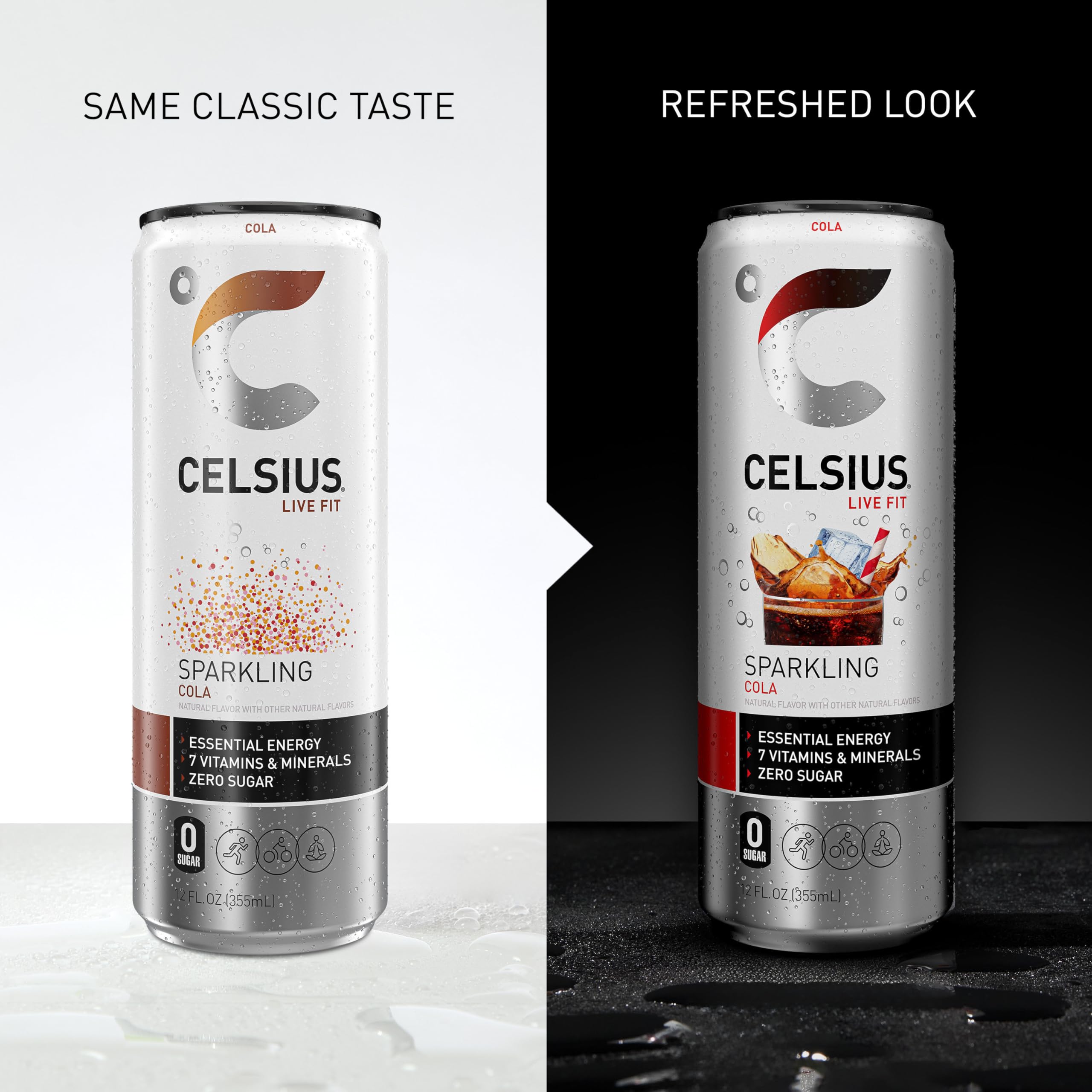 CELSIUS Sparkling Kiwi Guava, Functional Essential Energy Drink 12 Fl Oz (Pack of 12)