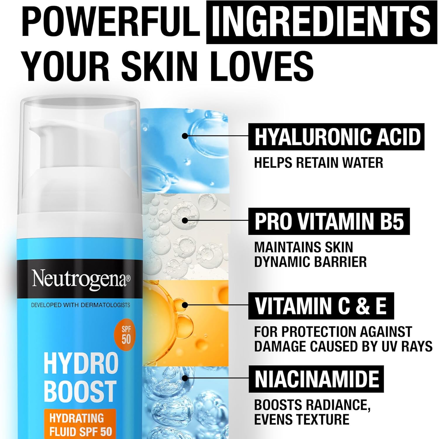 Hydro Boost Hyaluronic Acid Moisturizer SPF 50