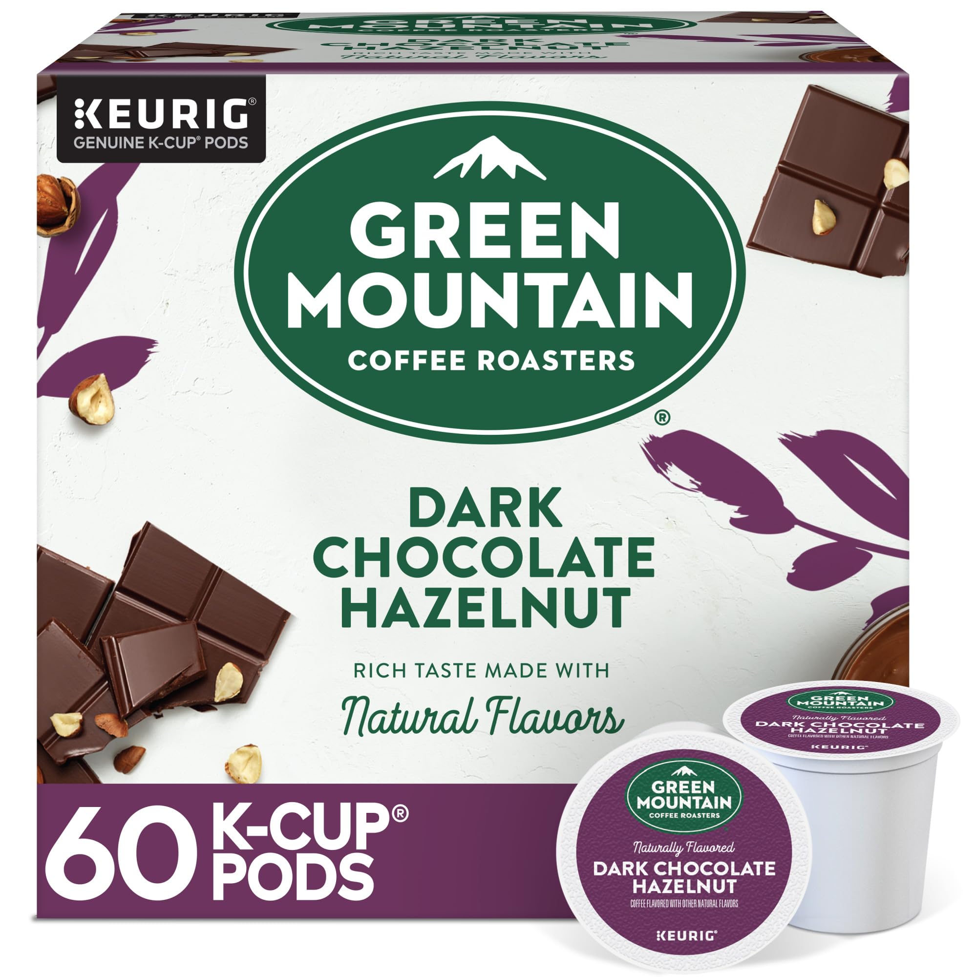 Green Mountain Coffee Roasters Caramel Vanilla Cream Keurig Single-Serve K-Cup pods, Light Roast Coffee, 72 Count