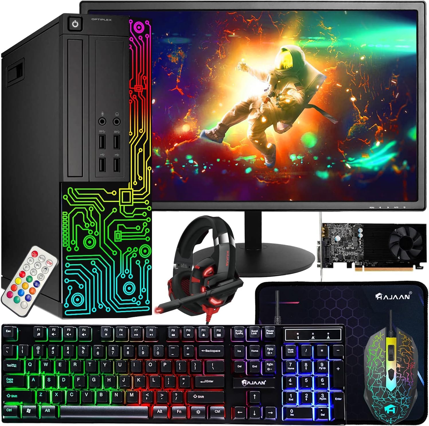 Dell Optiplex 7050 SFF Desktop PC Intel i7-7700 4-Cores 3.60GHz 32GB DDR4 1TB SSD WiFi BT HDMI Duel Monitor Support Windows 11 Pro Excellent Condition(Renewed)