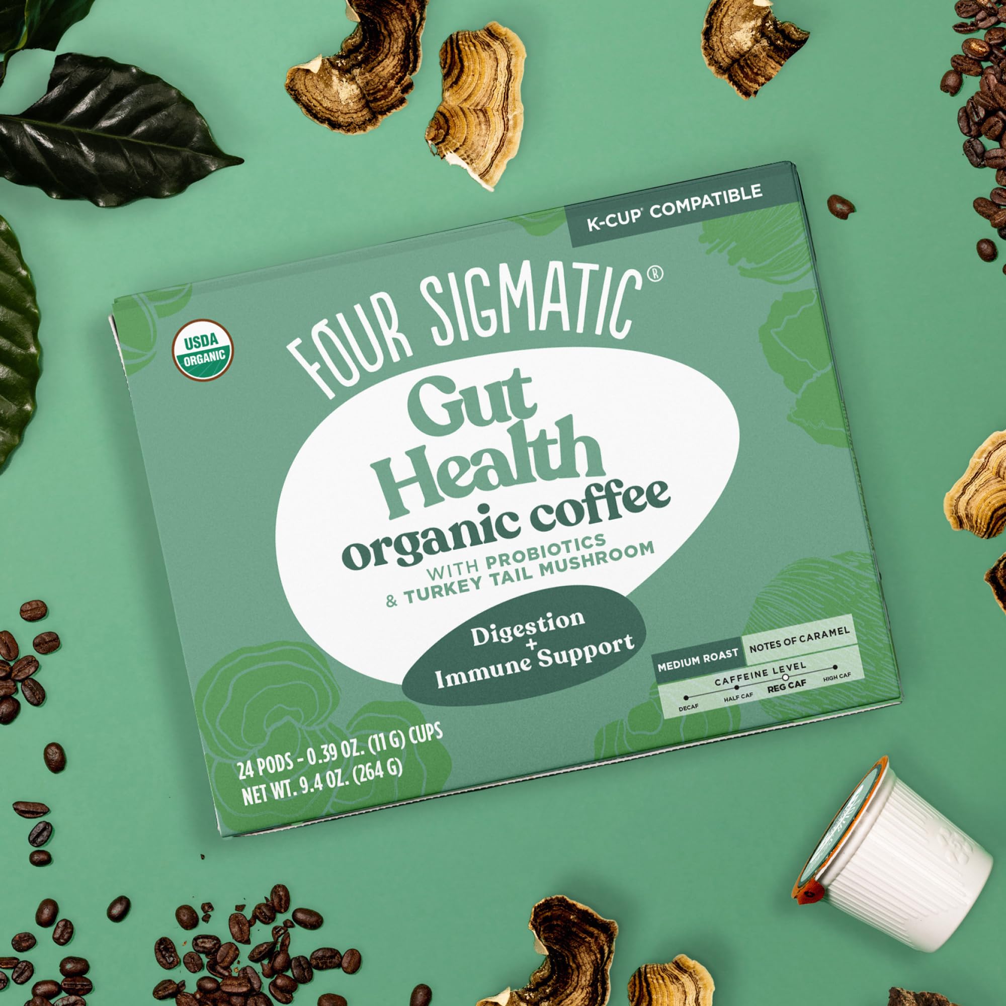 Four Sigmatic Mushroom Coffee K-Cups