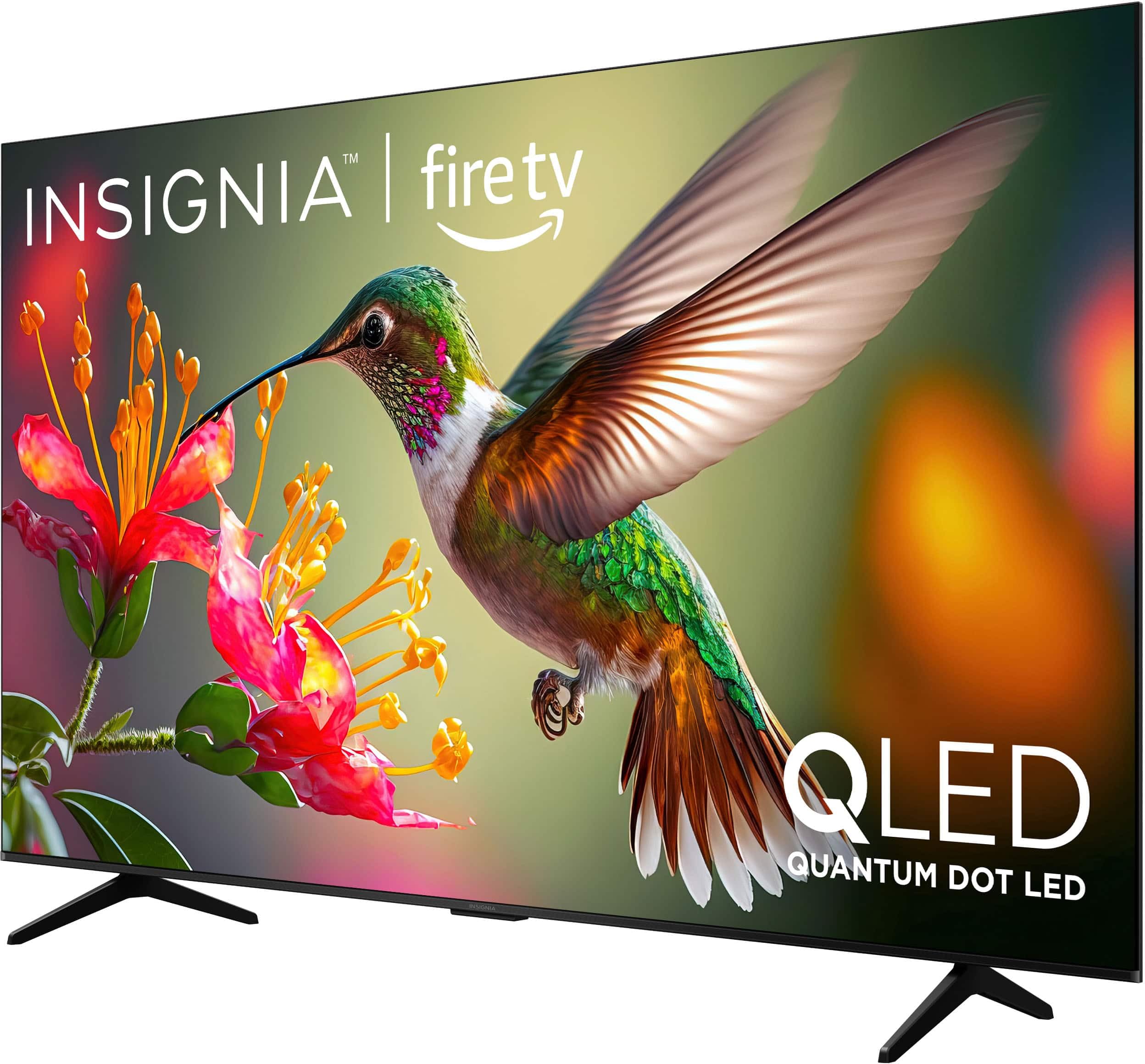 INSIGNIA 65-inch Class QF Series LED 4K UHD QLED Smart Fire TV with Alexa Voice Remote (NS65-UQFL26)