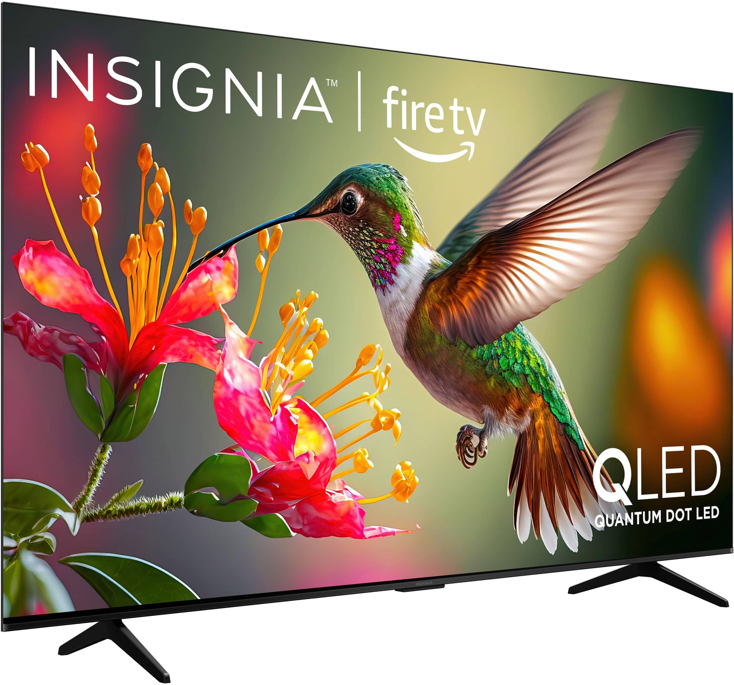 INSIGNIA 65-inch Class QF Series LED 4K UHD QLED Smart Fire TV with Alexa Voice Remote (NS65-UQFL26)