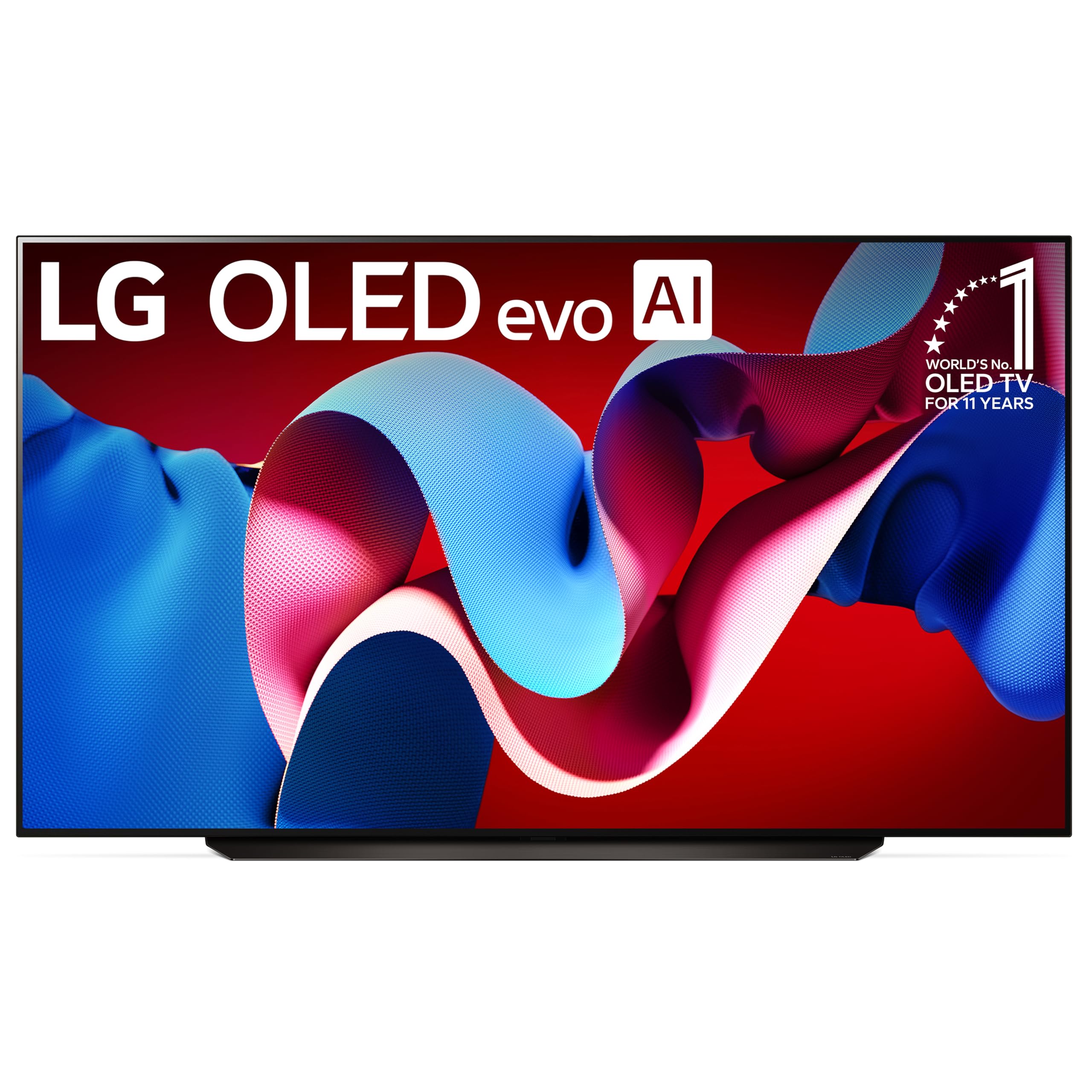 LG 42-Inch Class OLED evo C4 Series Smart TV 4K Processor Flat Screen with Magic Remote AI-Powered with Alexa Built-in (OLED42C4PUA, 2024)