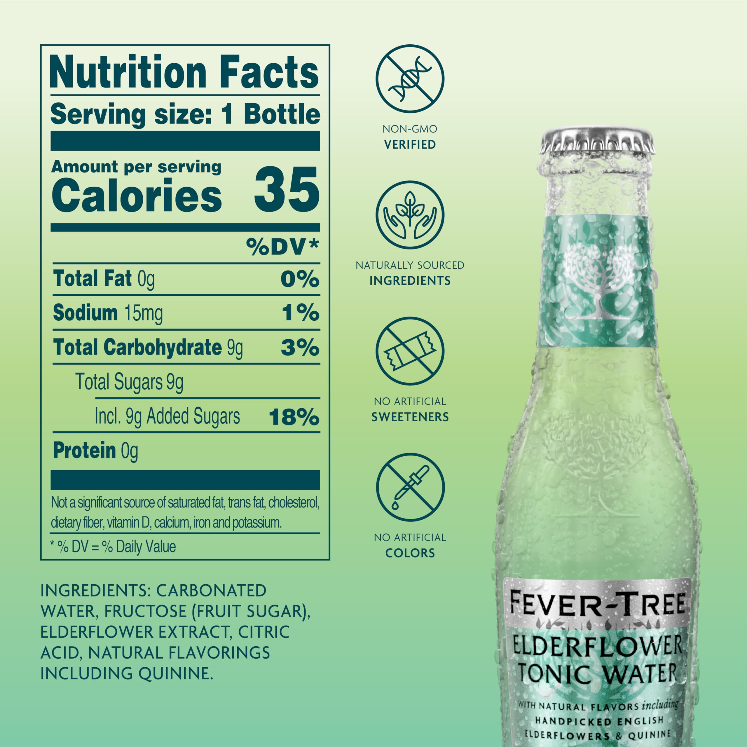 Fever Tree Tonic Water - Premium Quality Mixer - Refreshing Beverage for Cocktails & Mocktails. Naturally Sourced Ingredients, No Artificial Sweeteners or Colors - 150 ML Cans - Pack of 24