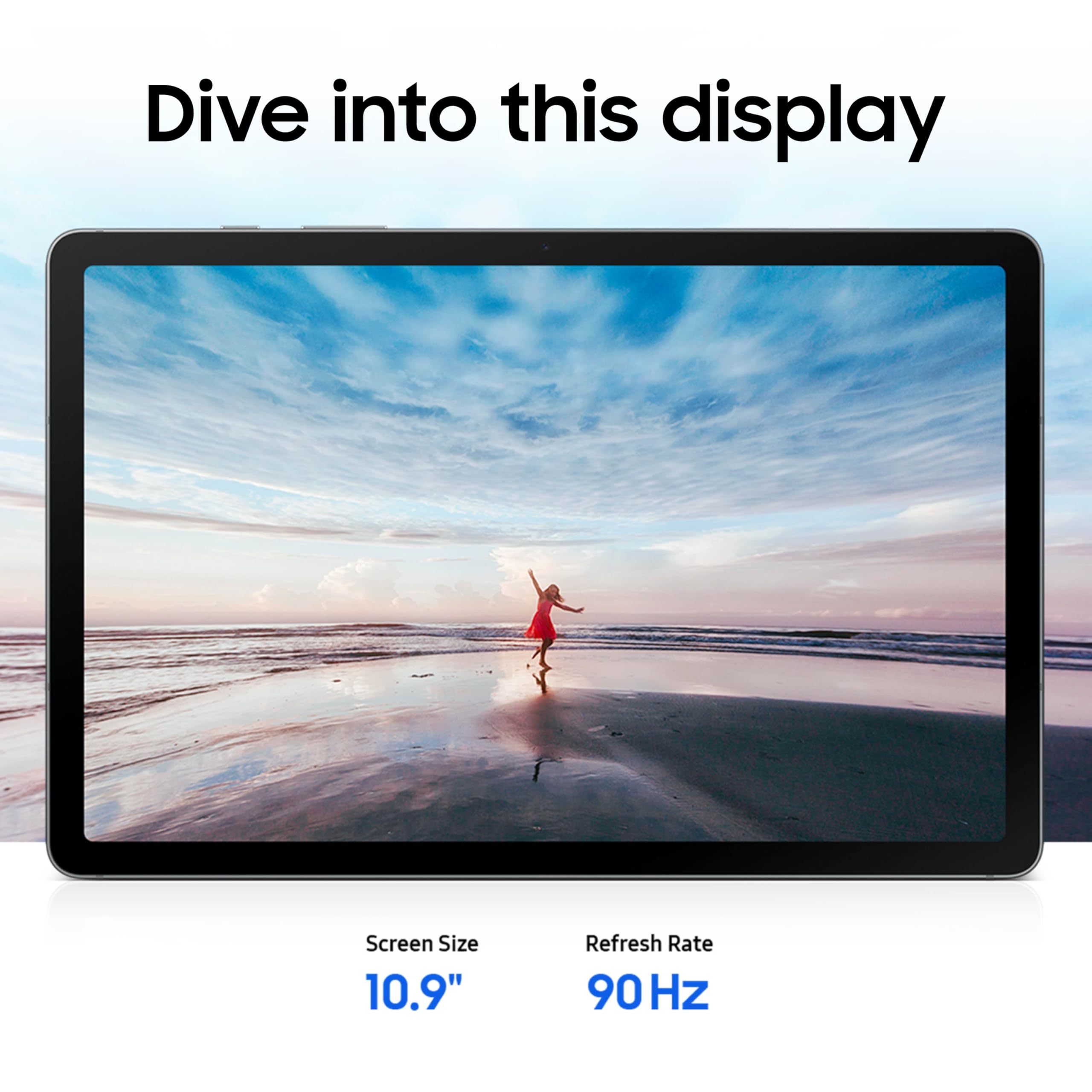 Samsung Galaxy Tab S10 Lite, 6GB RAM, 128GB, 2TB Expand, Long Battery Life, 10.9” LCD, S Pen for Note-Taking, Exynos 1380, Circle to Search, AI Tools, Gray