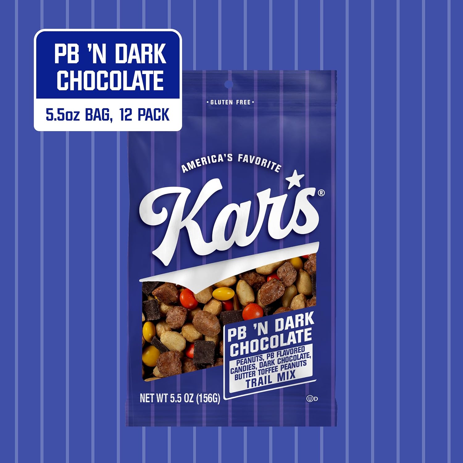 Kar’s Nuts Sweet ‘N Salty Trail Mix, 2 oz Pouch (Pack of 72), Gluten-Free Trail Mix Snack