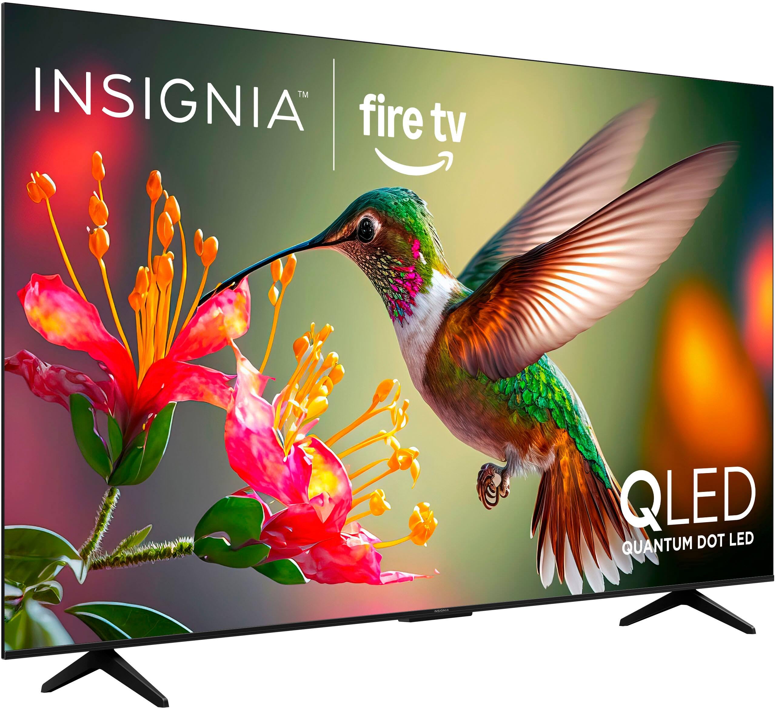 INSIGNIA 65-inch Class QF Series LED 4K UHD QLED Smart Fire TV with Alexa Voice Remote (NS65-UQFL26)
