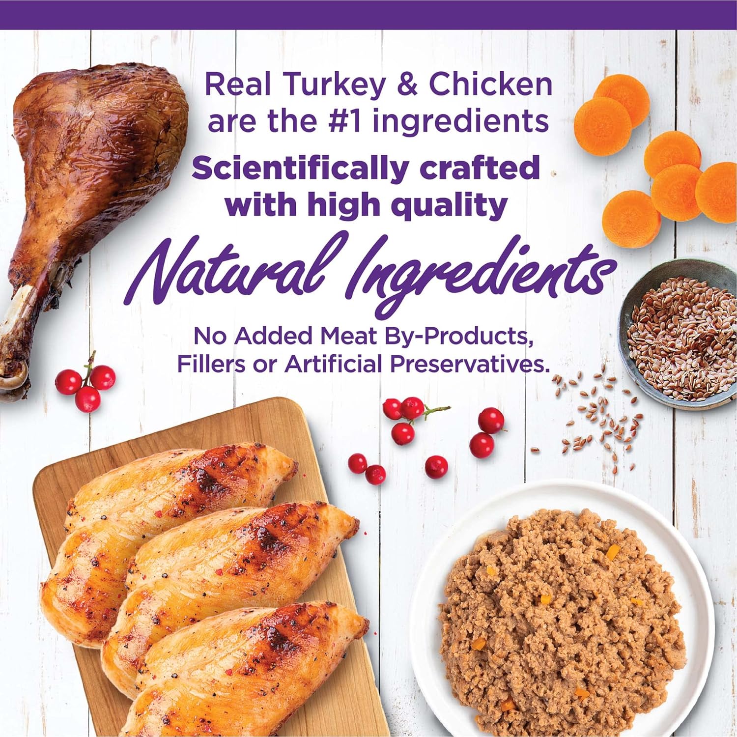Wellness Complete Health Pate Adult Wet Cat Food, Natural, Protein-Rich, Grain-Free, 3 Ounce, 24 Pack, (Chicken & Turkey Variety Pack)