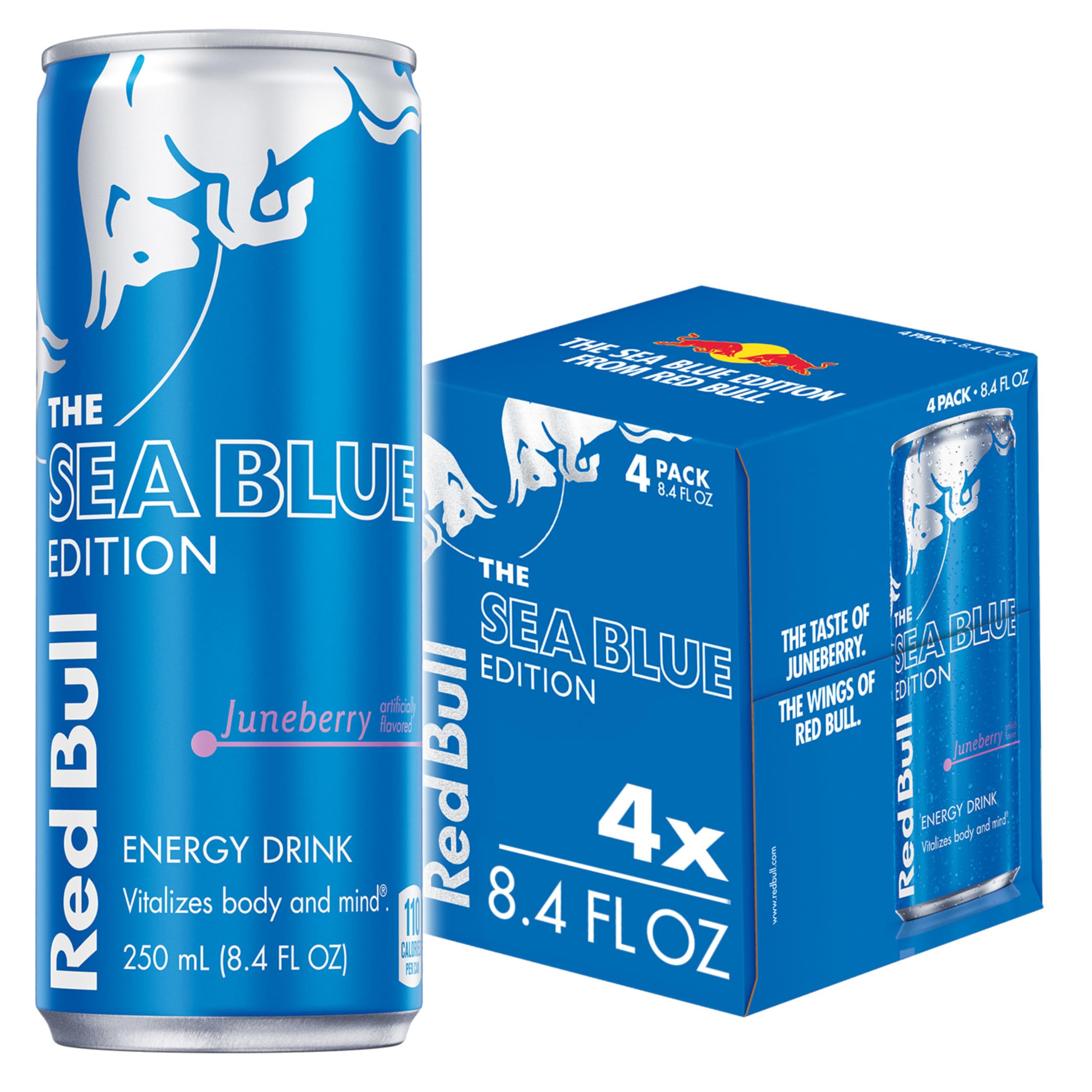 Red Bull Summer Edition Juneberry Energy Drink, 8.4 Fl Oz, 24 Cans