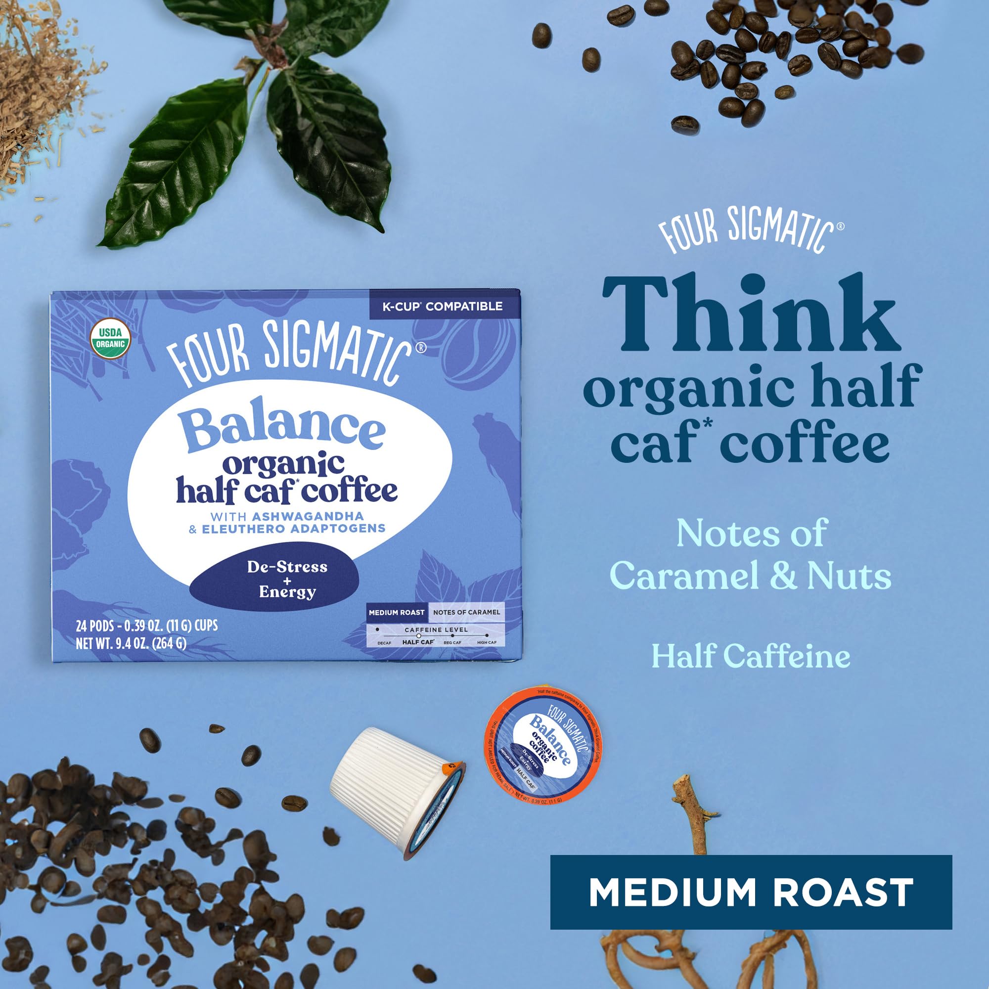 Four Sigmatic Mushroom Coffee K-Cups
