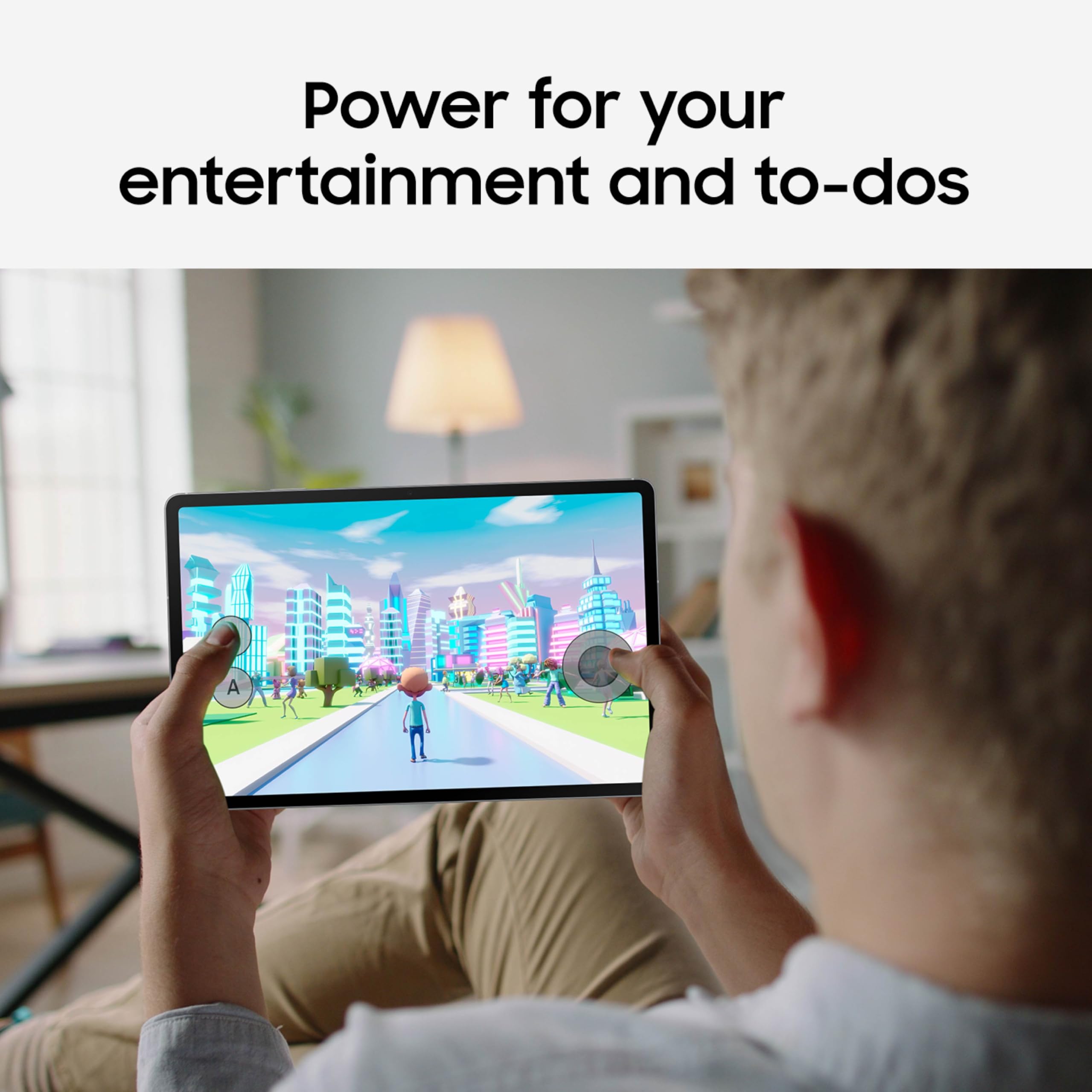 Samsung Galaxy Tab S10 Lite, 6GB RAM, 128GB, 2TB Expand, Long Battery Life, 10.9” LCD, S Pen for Note-Taking, Exynos 1380, Circle to Search, AI Tools, Gray