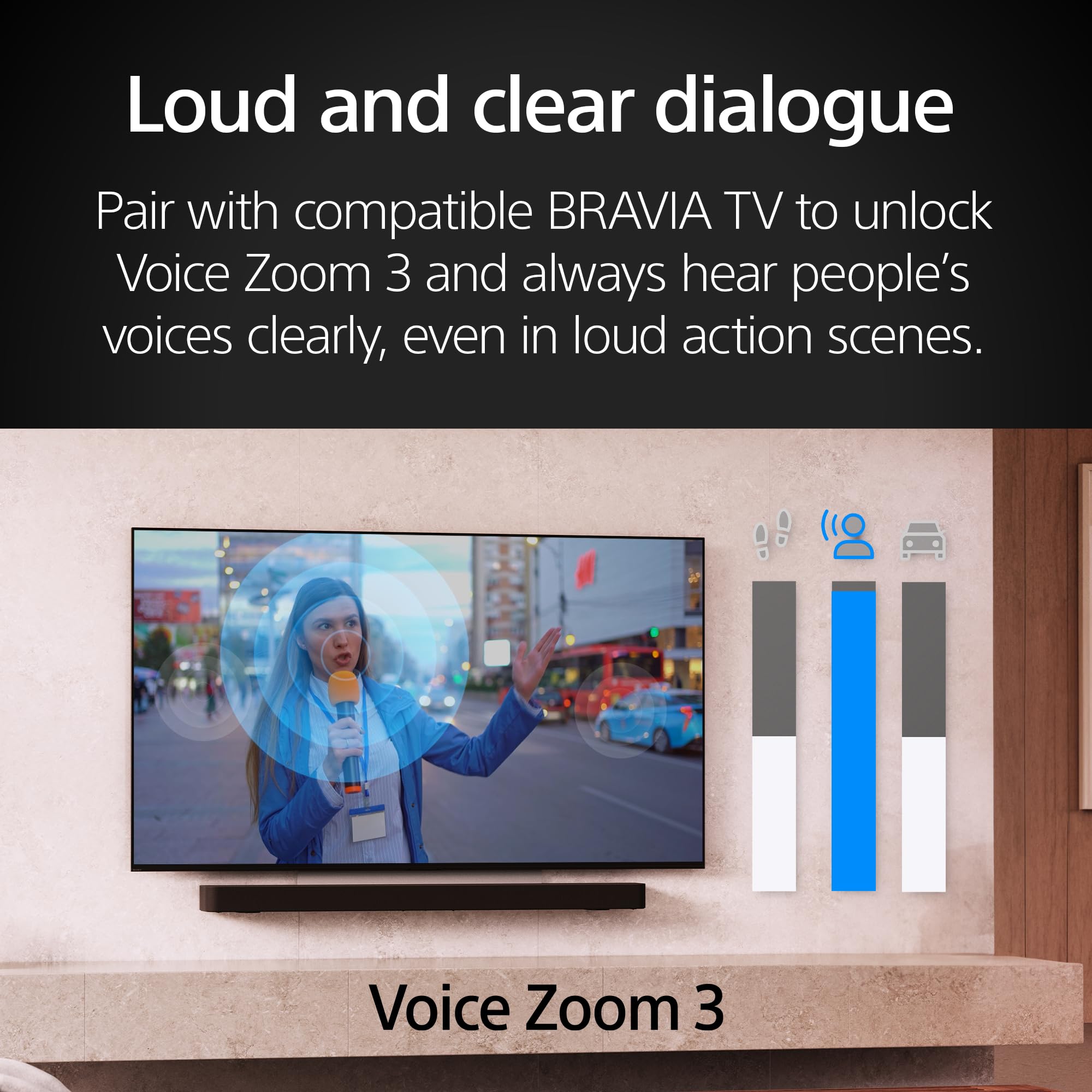 Sony BRAVIA 5 65 Inch TV, Mini LED, 4K Smart Google TV, XR Processor with AI Technology,120hz Television with Dolby Vision/Atmos, Exclusive Features for PlayStation®5, K-65XR50