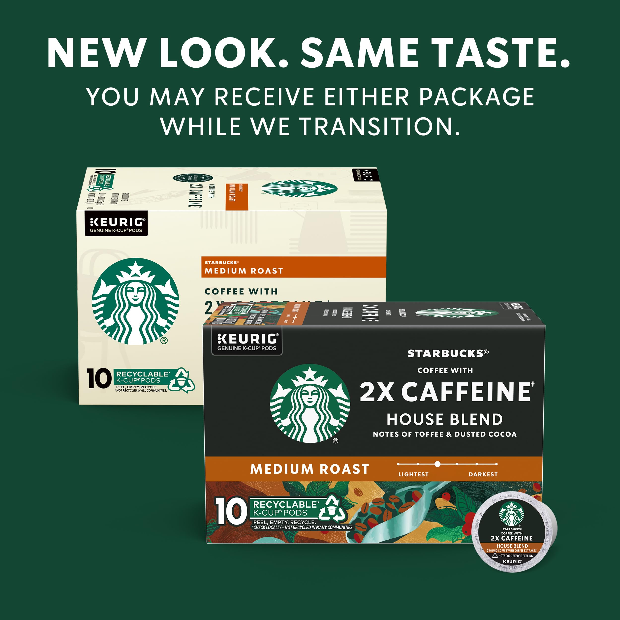 Starbucks K-Cup Coffee Pods, Medium Roast Hot or Iced Coffee, Pike Place Roast, 96 Keurig Pods